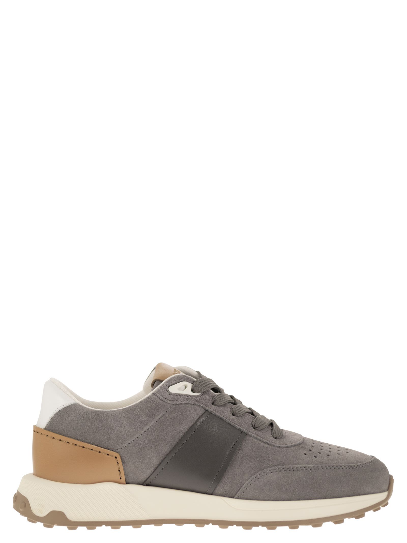 Suede Leather Sneakers