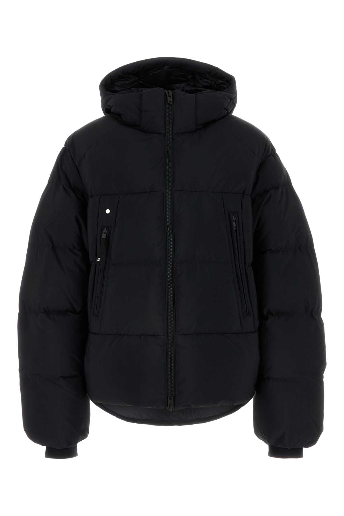 Black Nylon Down Jacket