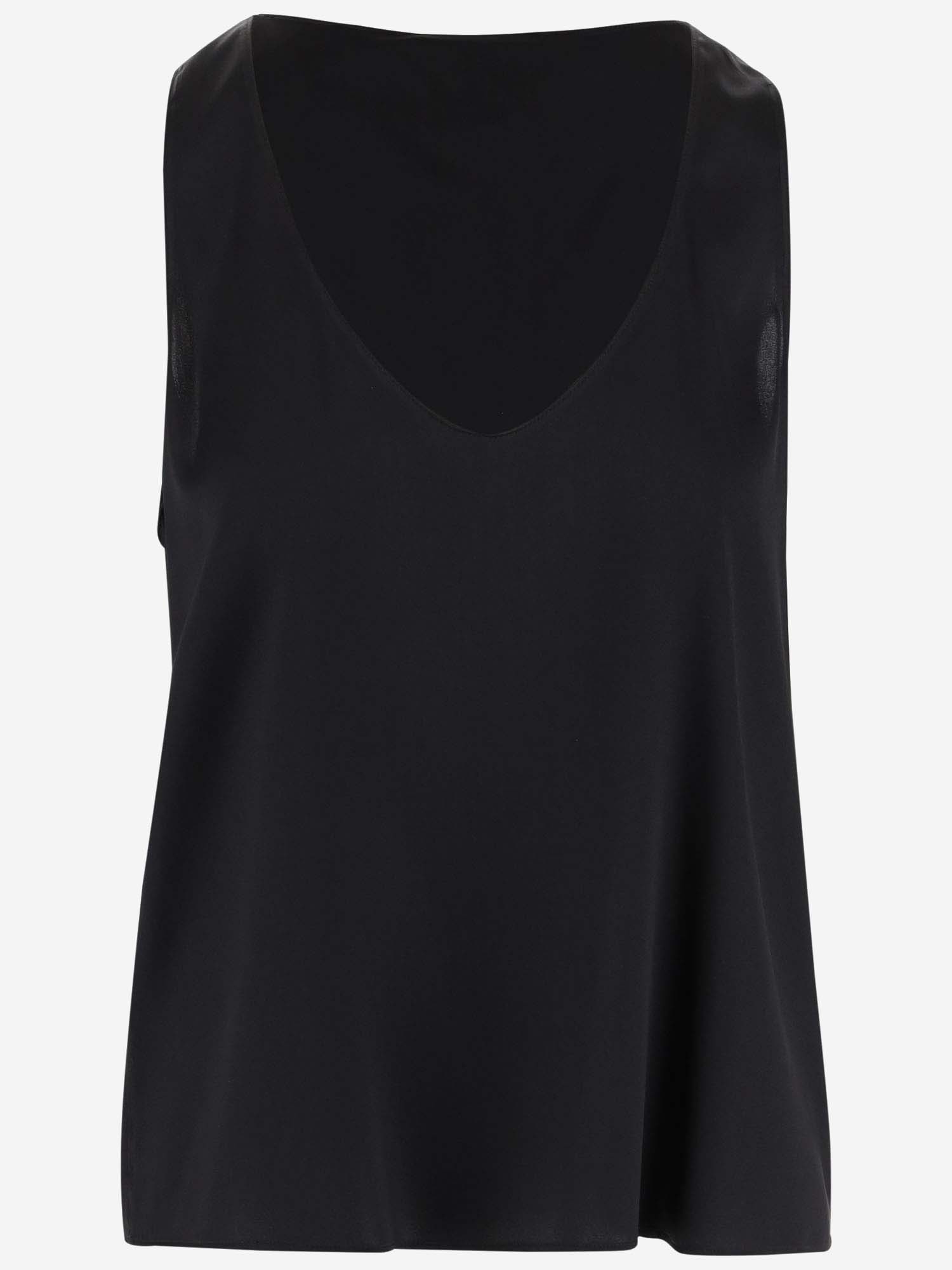 Stretch Silk Tank Top