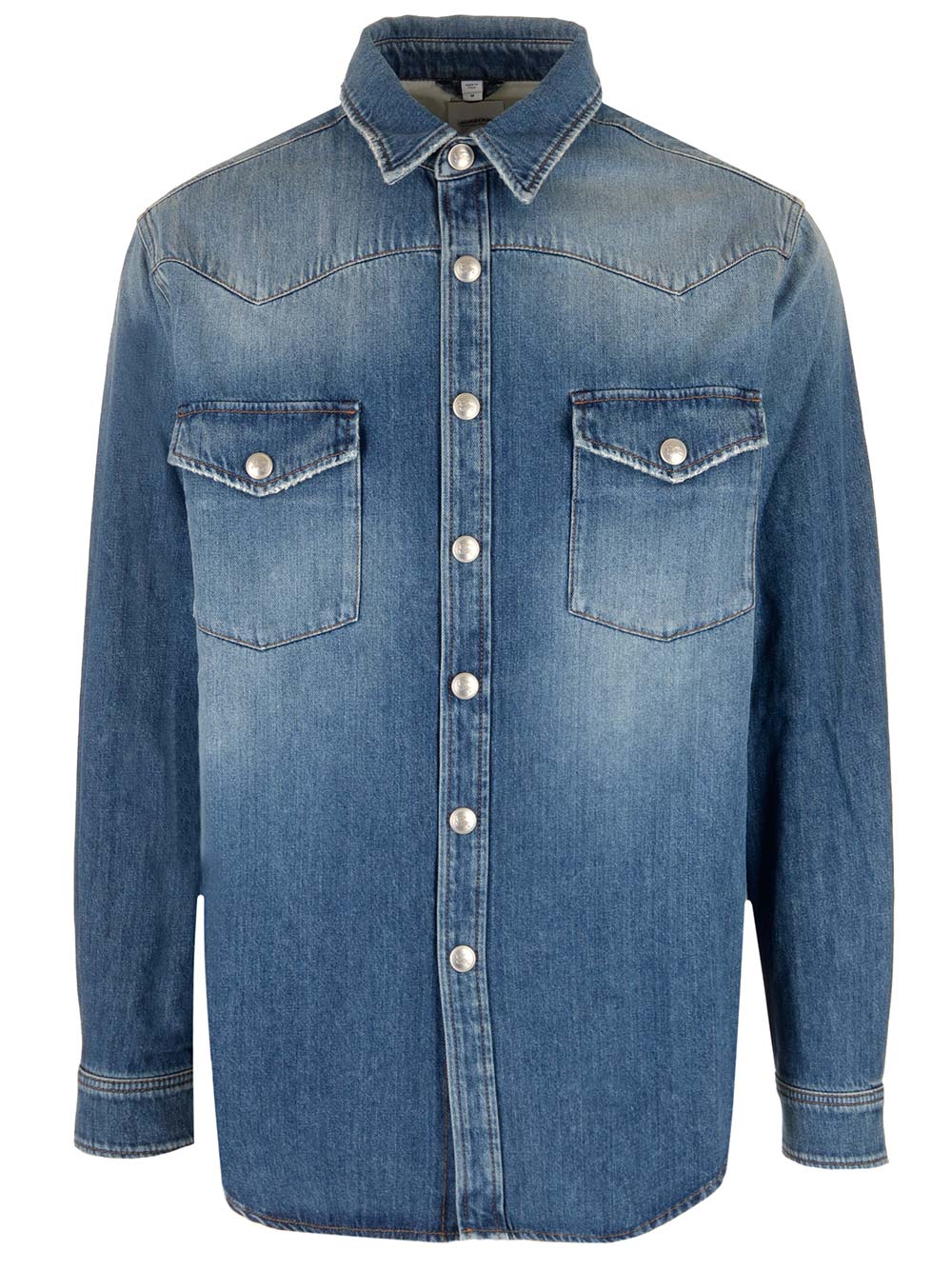 Denim Shirt With Pockets