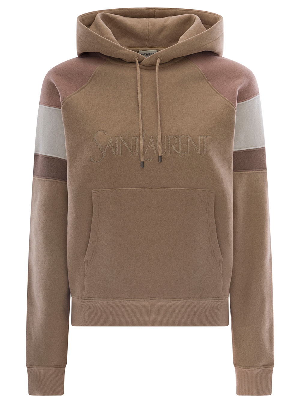 Sweatshirt With Hood And Embroidered Logo