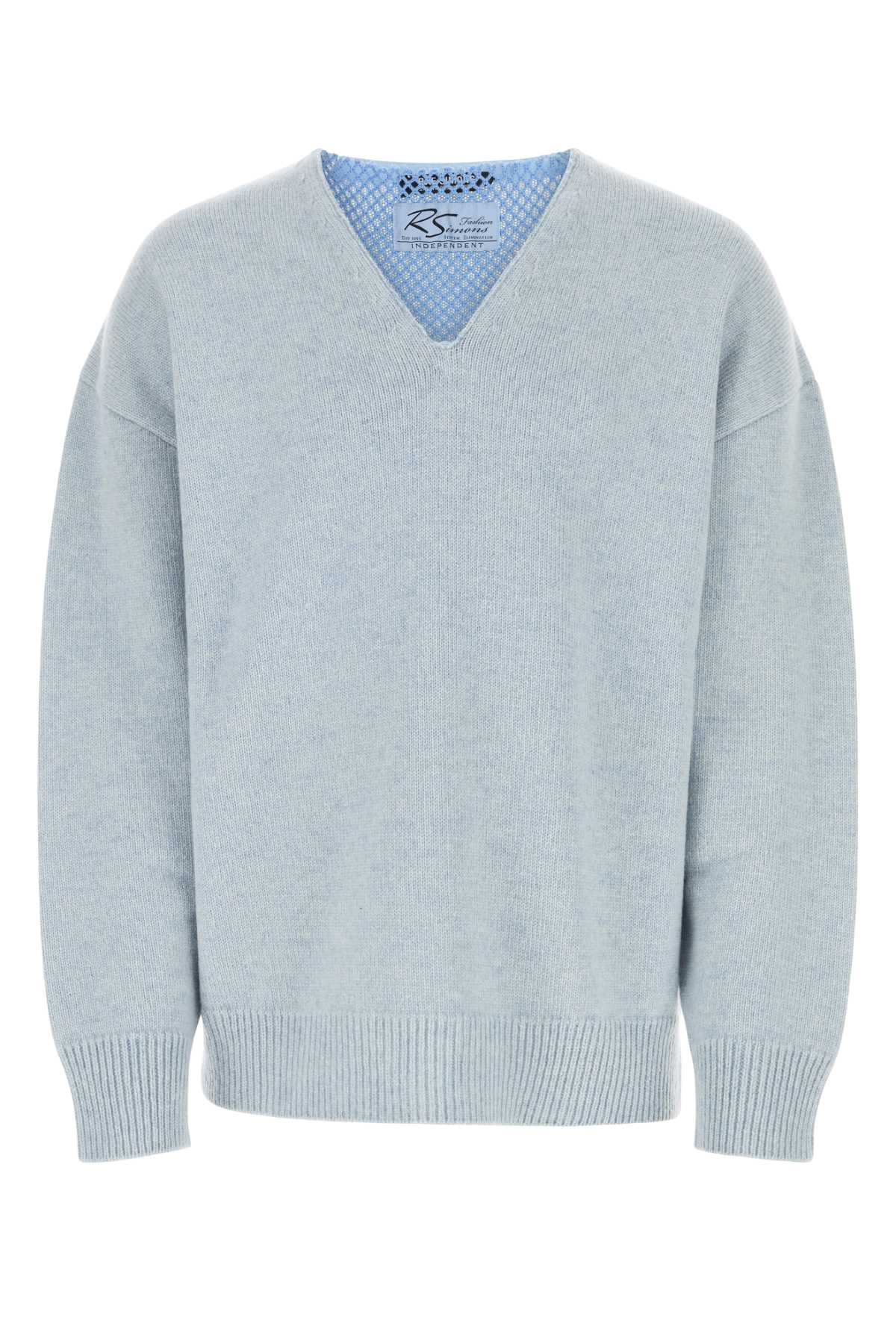 Light-blue Wool Oversize Sweater