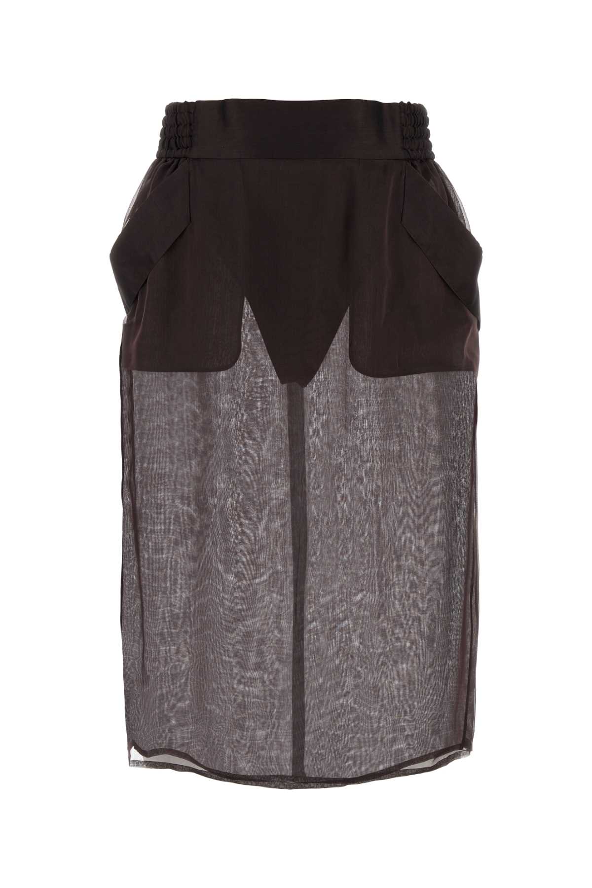 Saint Laurent Silk Skirt