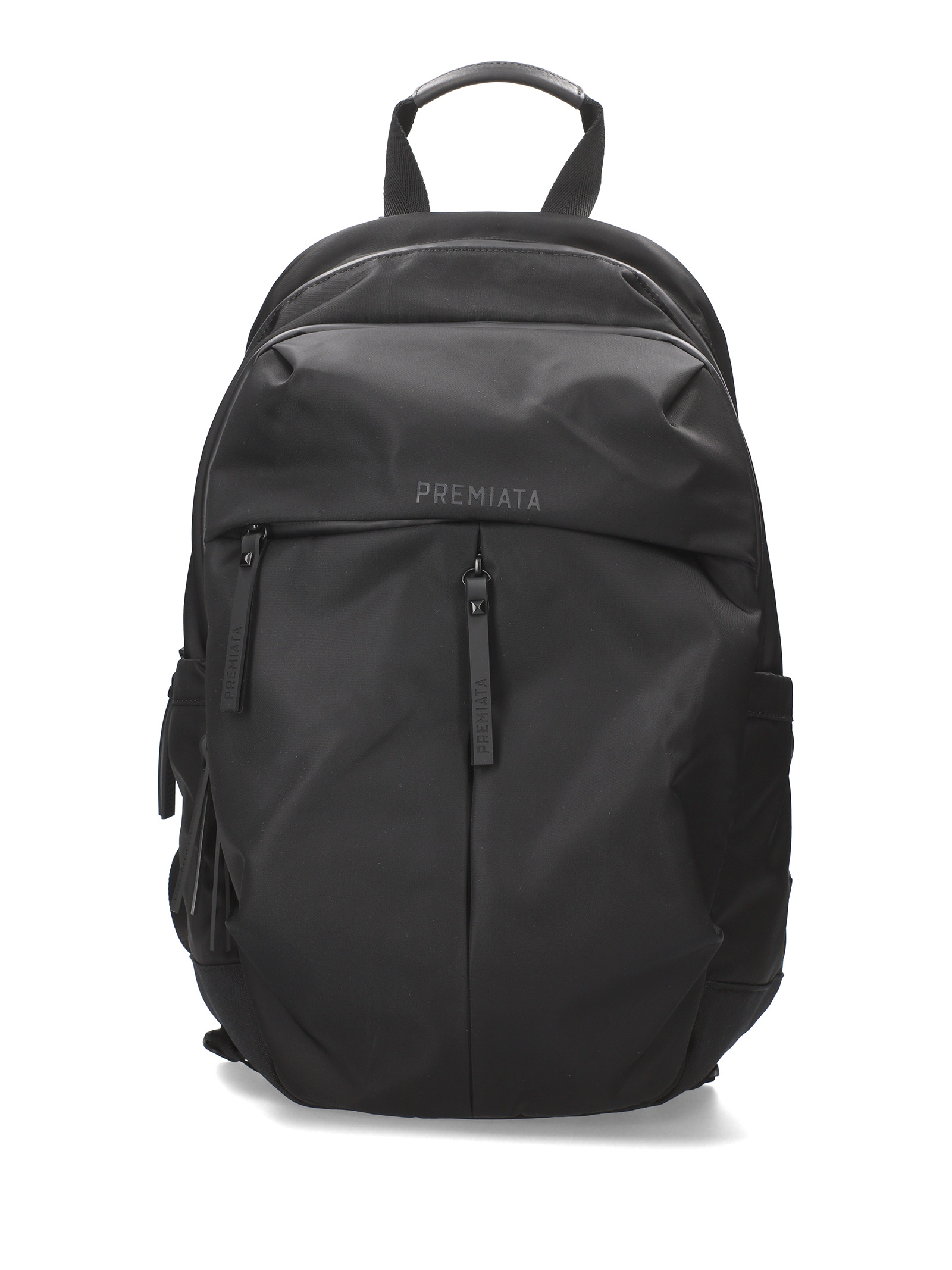 Black Nylon Backpack