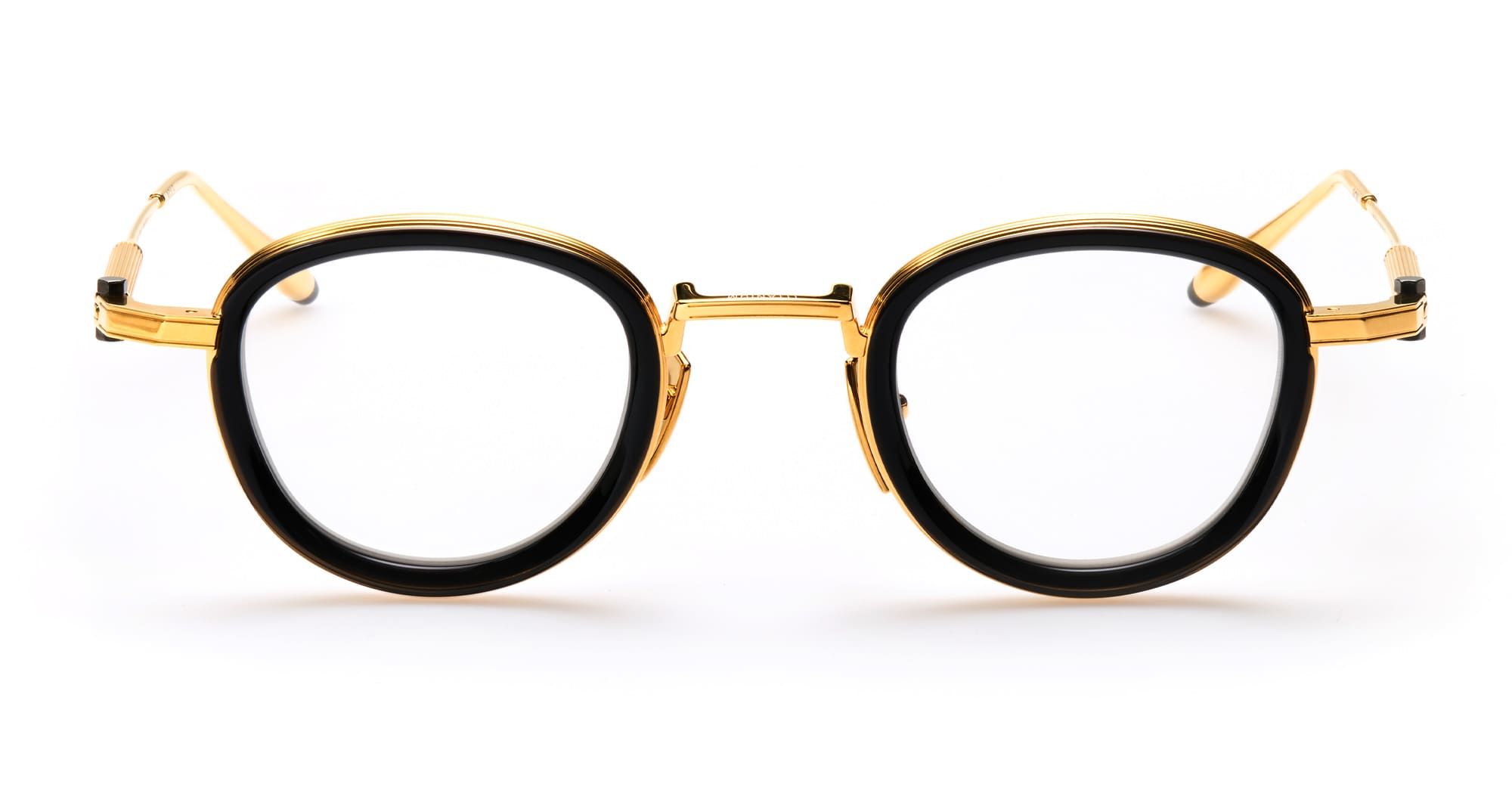 AKONI AGILE - YELLOW GOLD / BLACK CRYSTAL RX GLASSES
