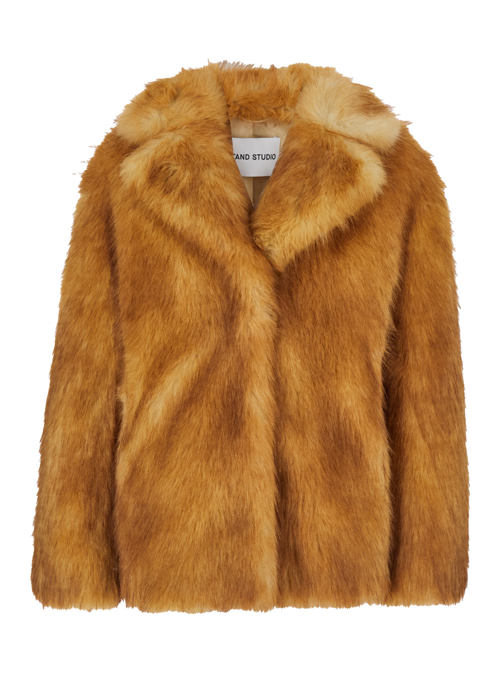 janice Brown Eco-fur Coat Woman