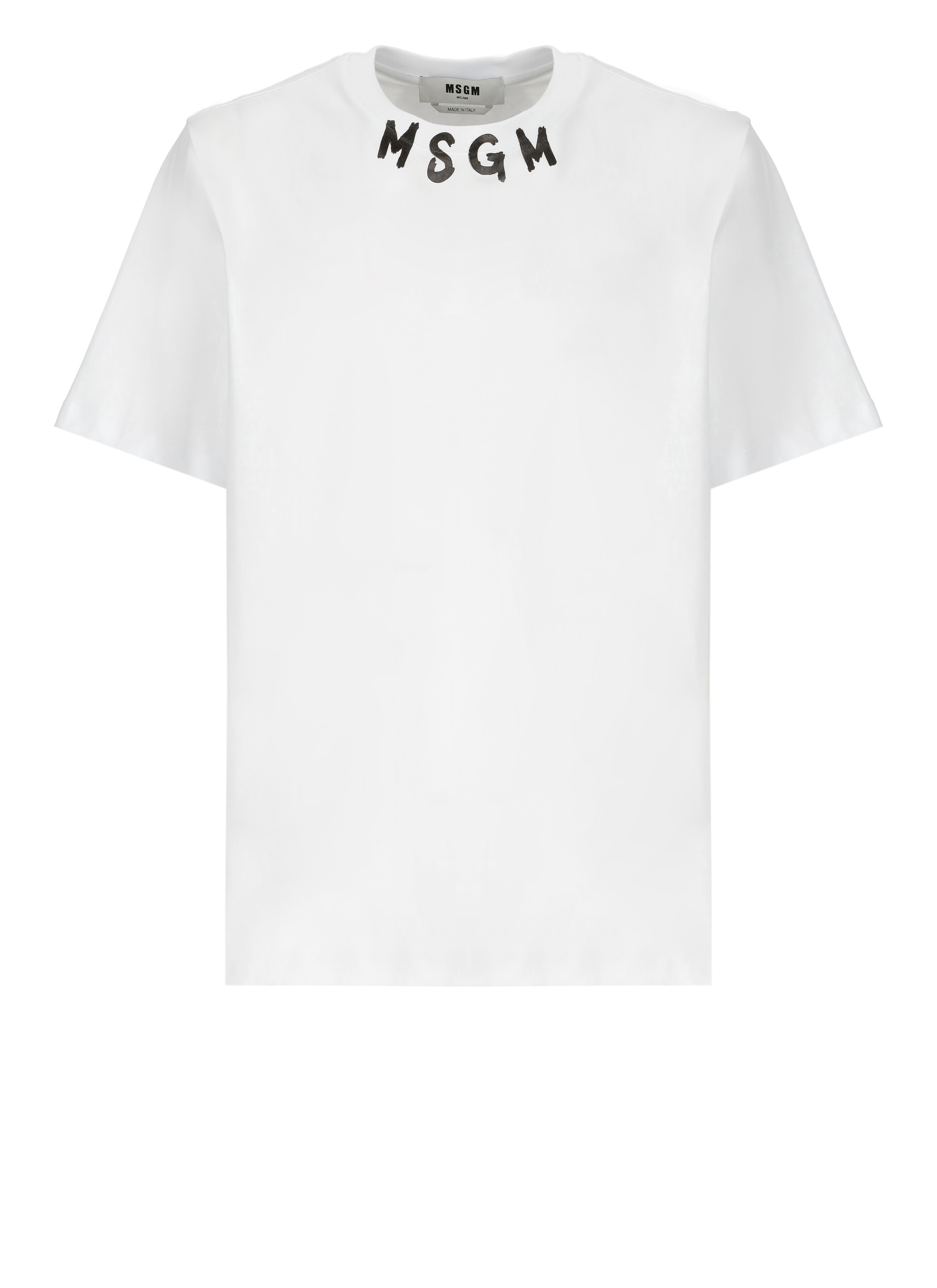 T-shirt With Logo Msgm