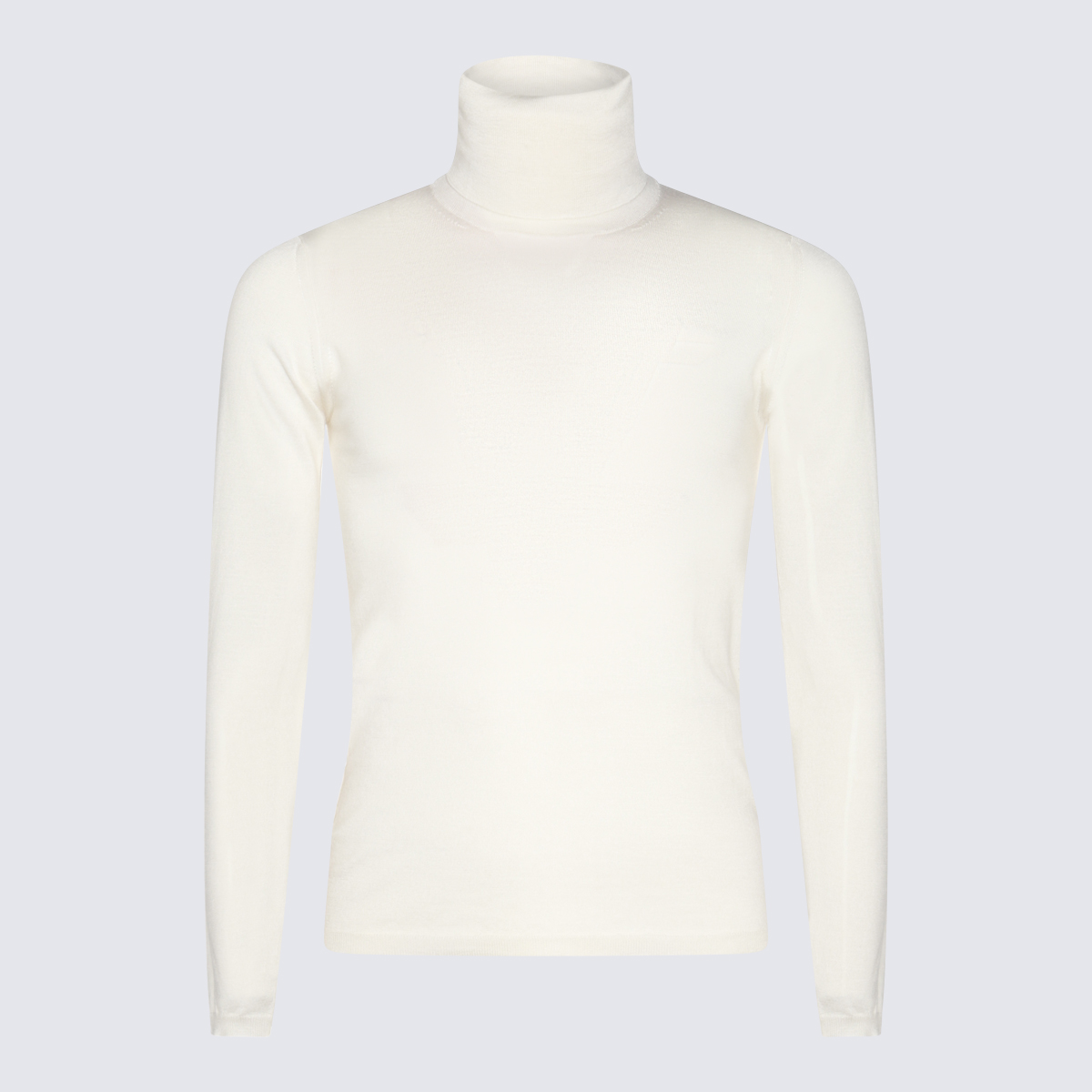 White Wool Knitwear