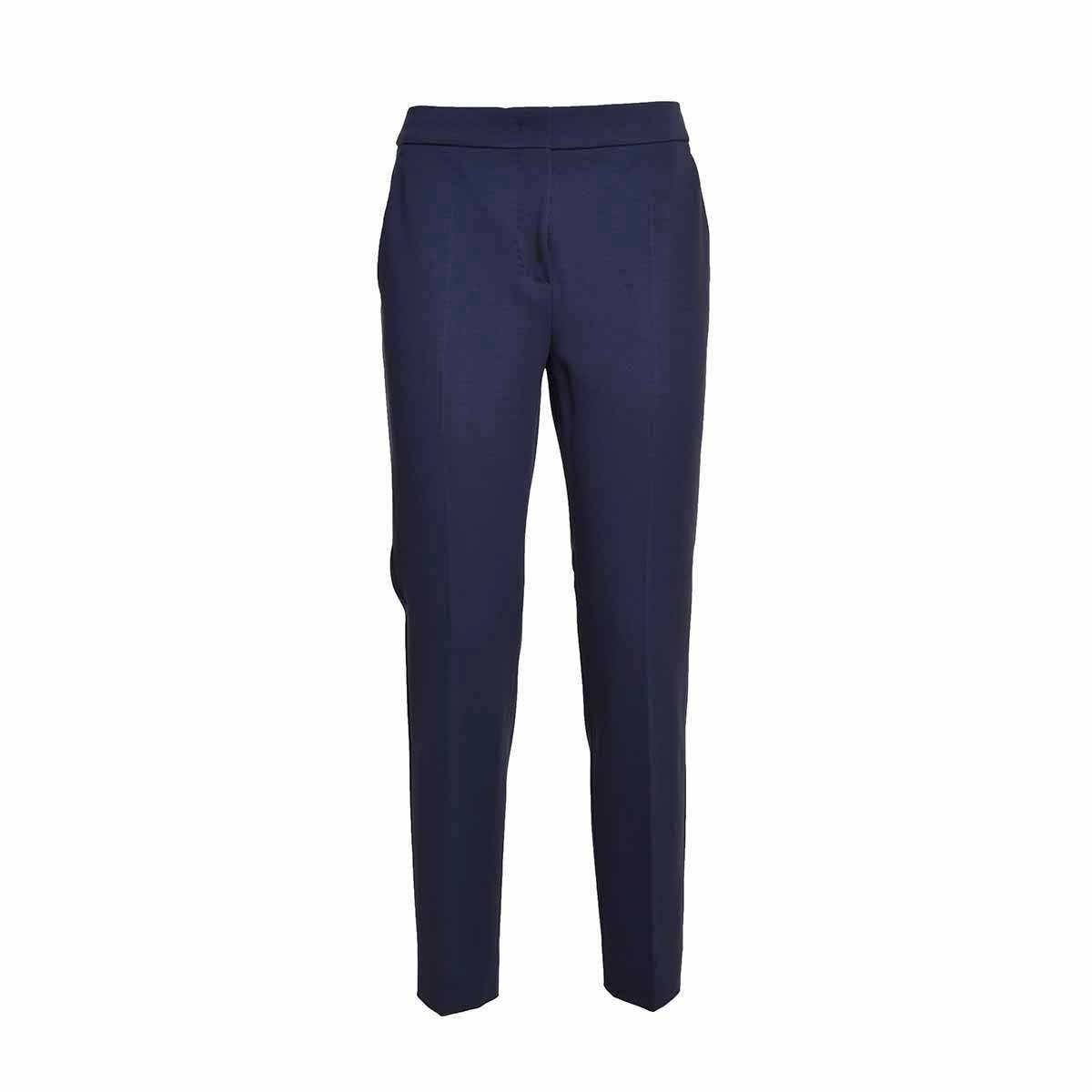 Slim Cut Straight Leg Trousers