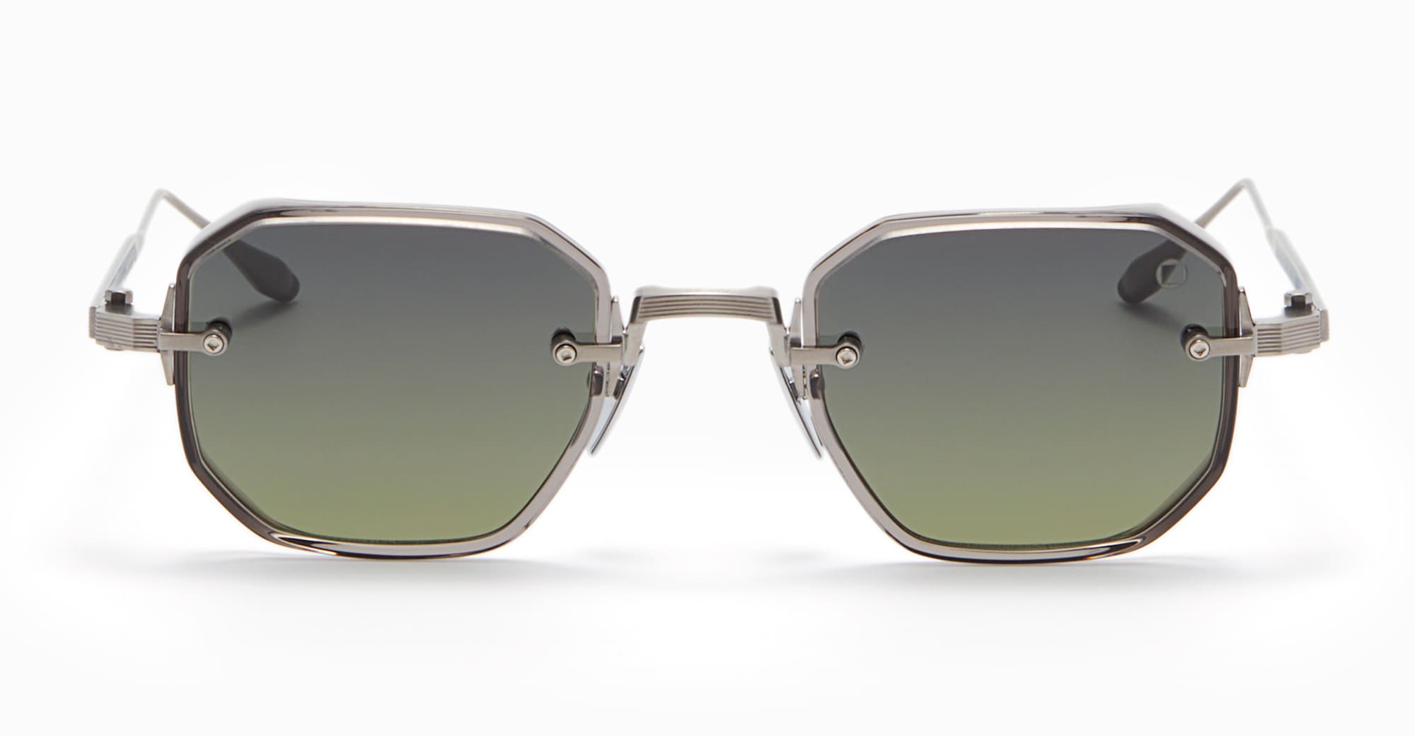 Juno-two - Brushed Black Palladium / Grey Crystal Sunglasses