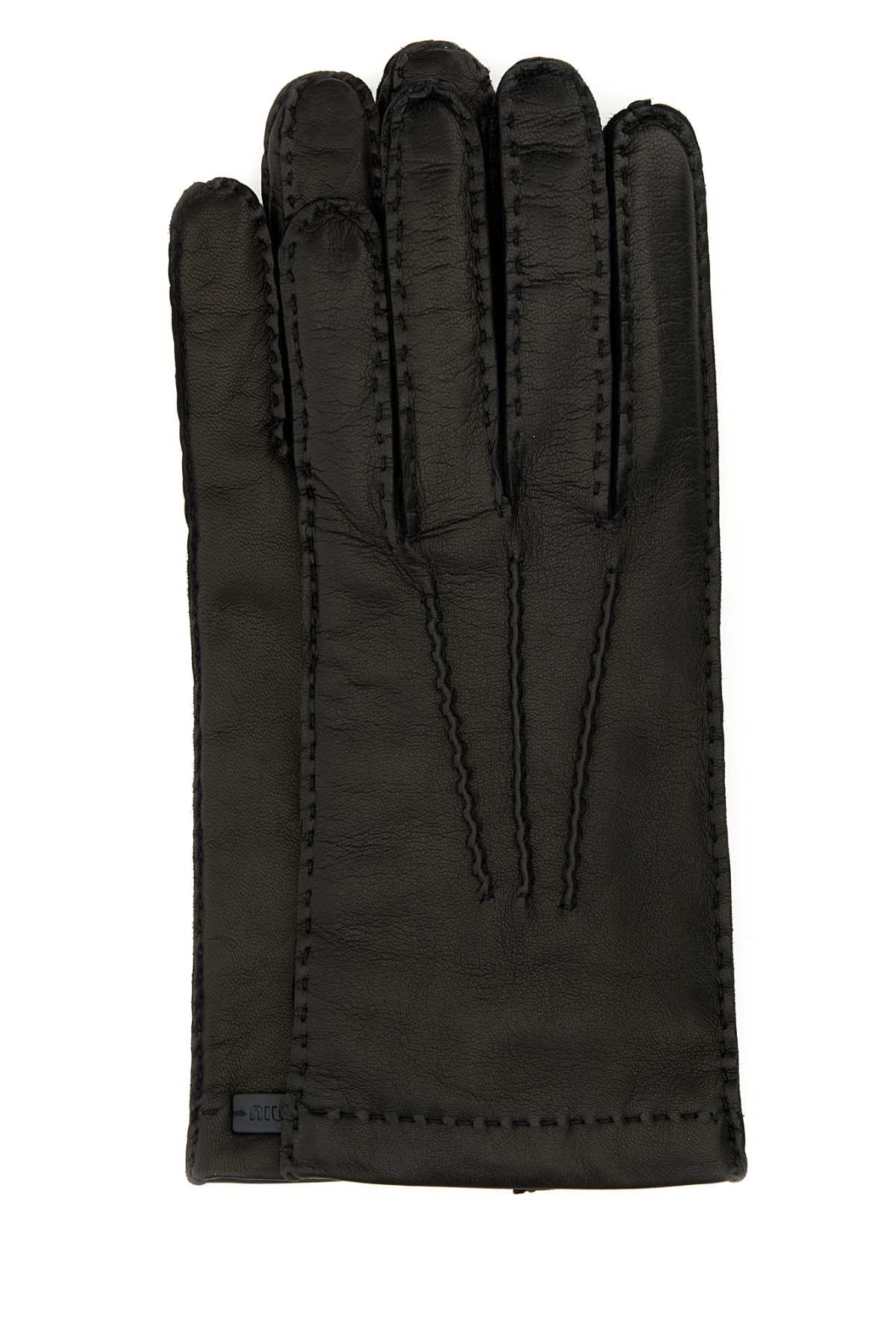 Black Nappa Leather Gloves