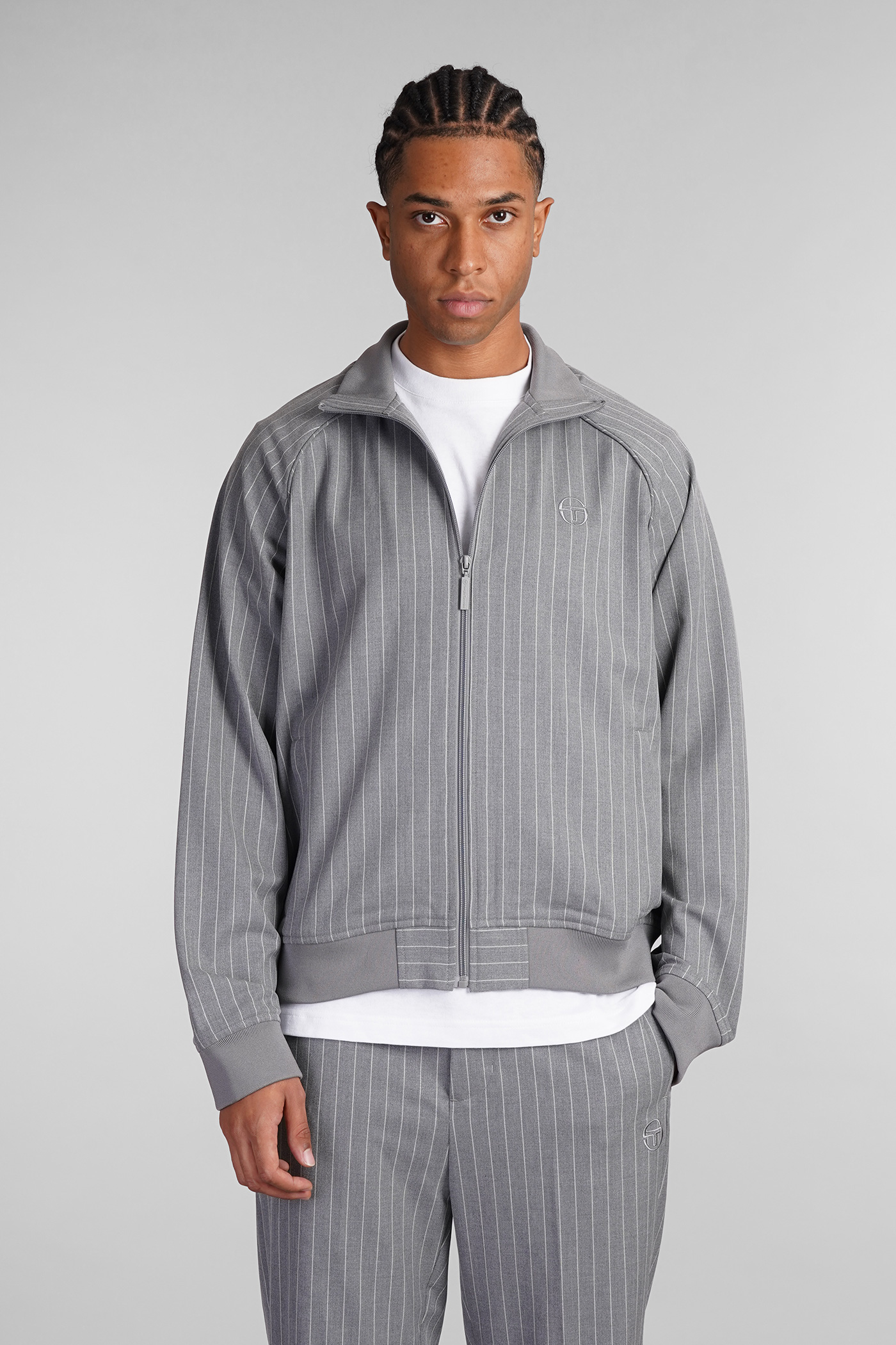 Sweatshirt In Grey Polyester