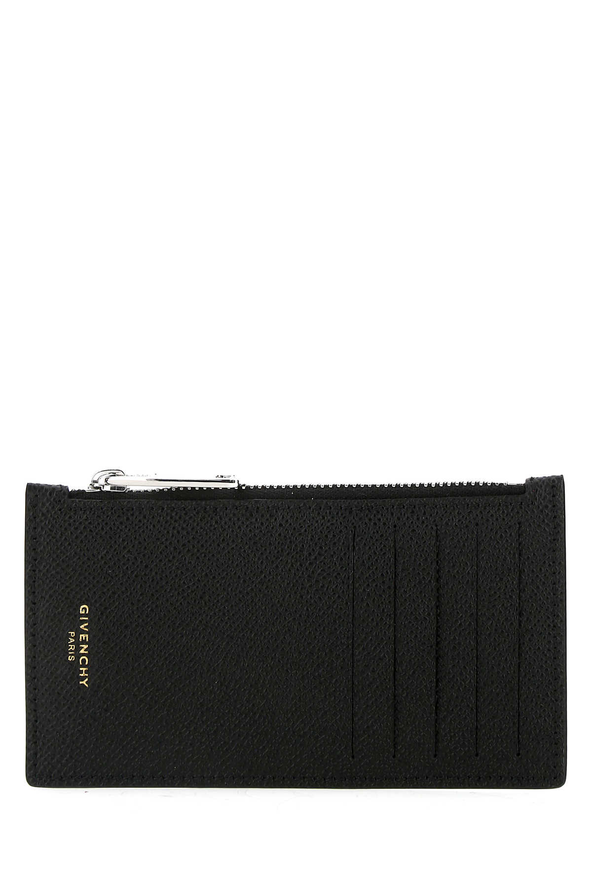 Black Leather Card Holder