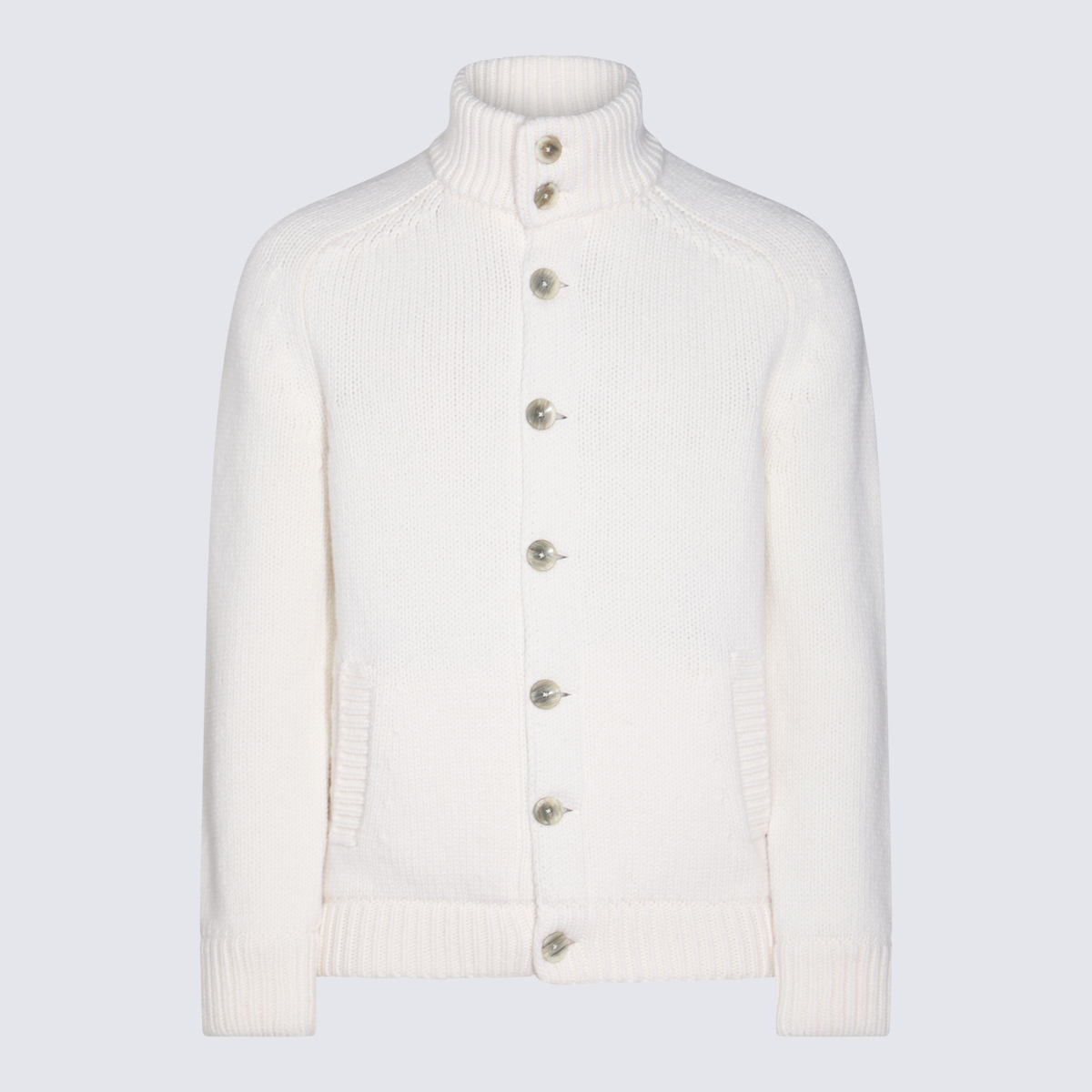 White Wool Knitwear