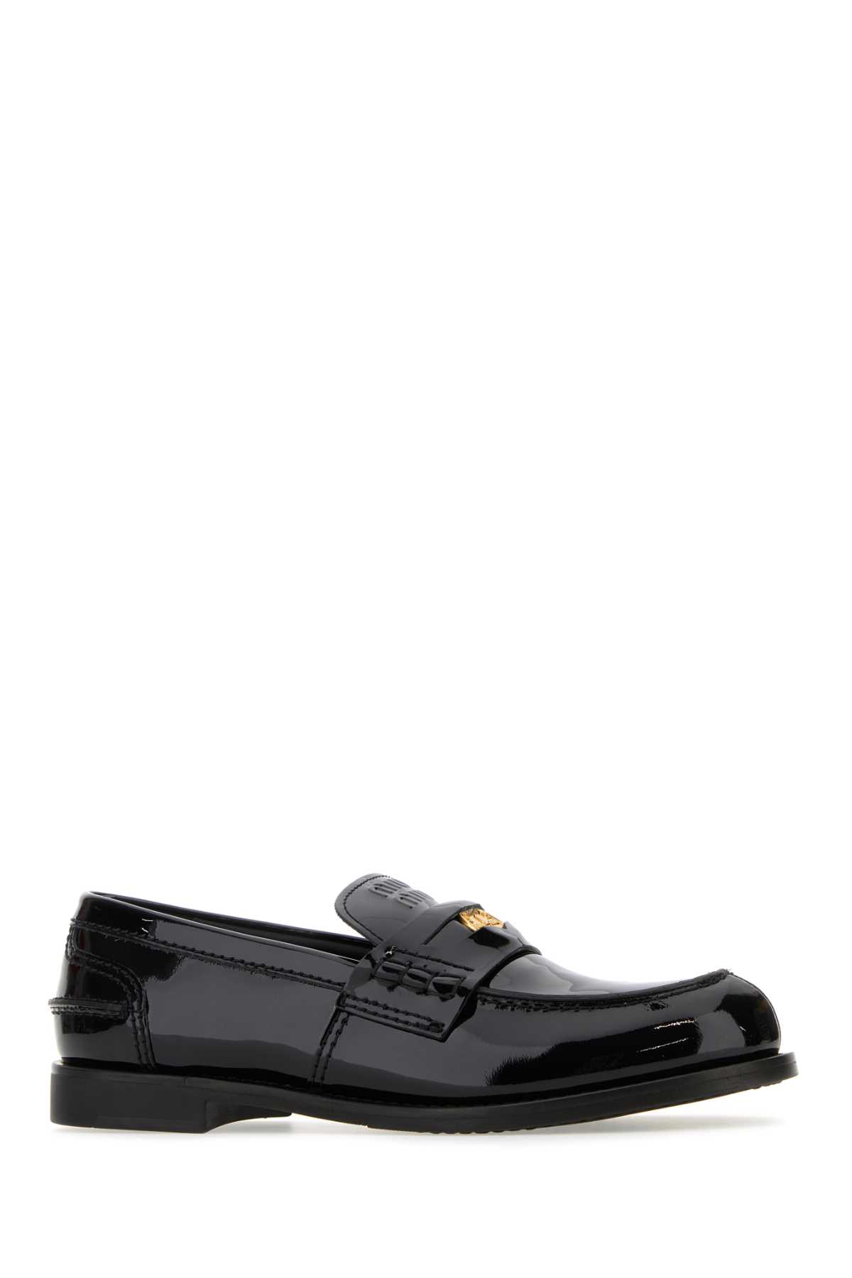 Black Leather Loafers