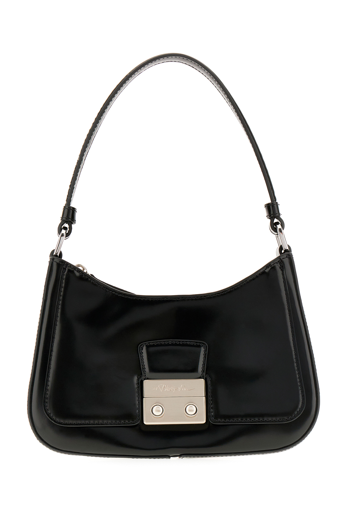 Black Leather Handbag