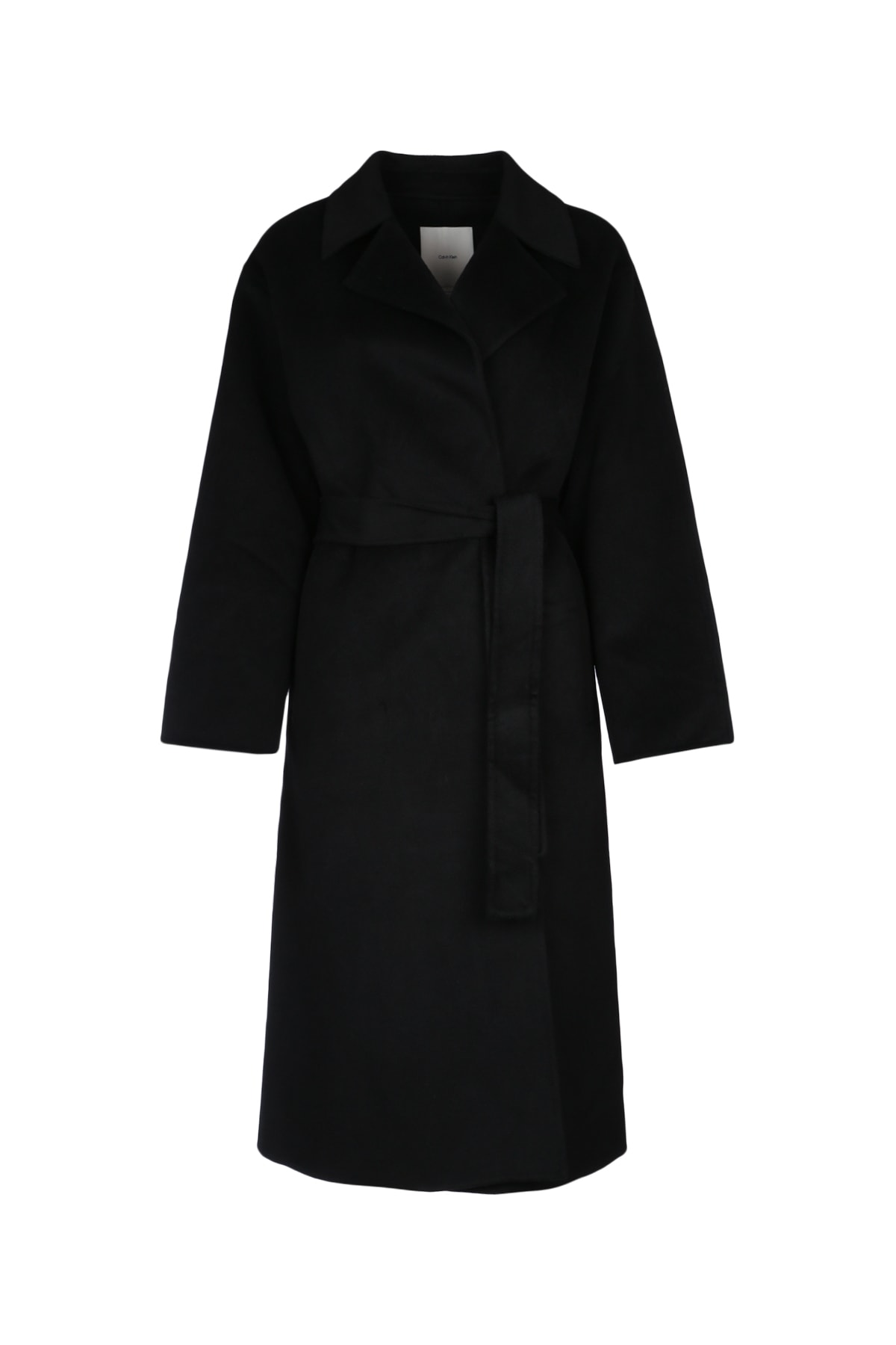 Ls Df Wool Long Wrap Coat