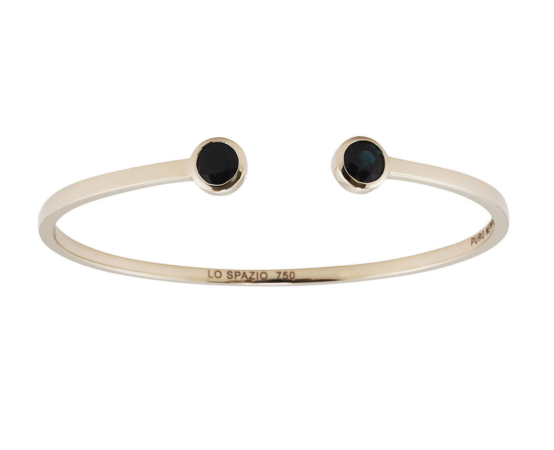 Lo Spazio Blue Sapphire Bangle