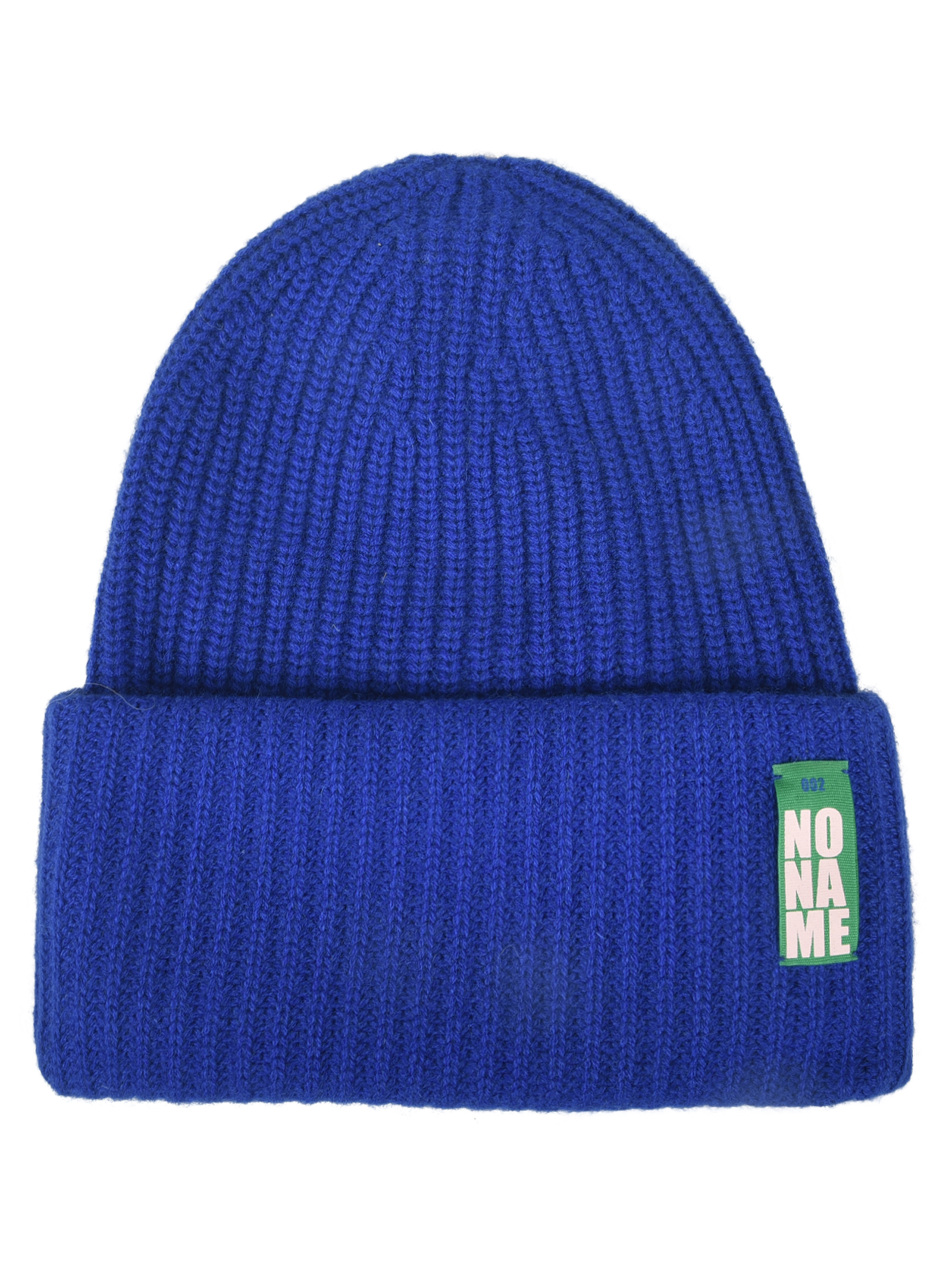 Logo Patched Knit Beanie