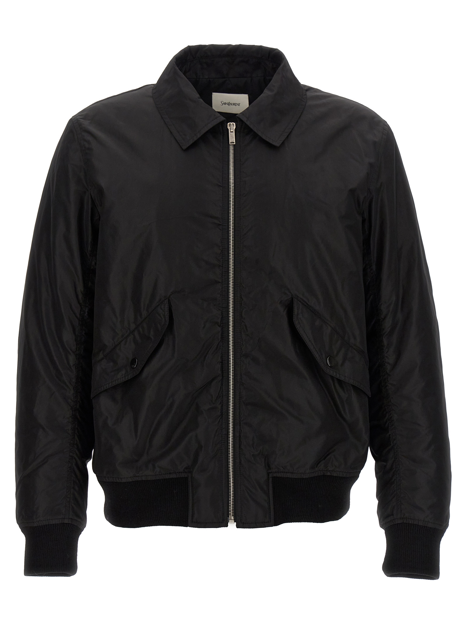 Silk Bomber Jacket