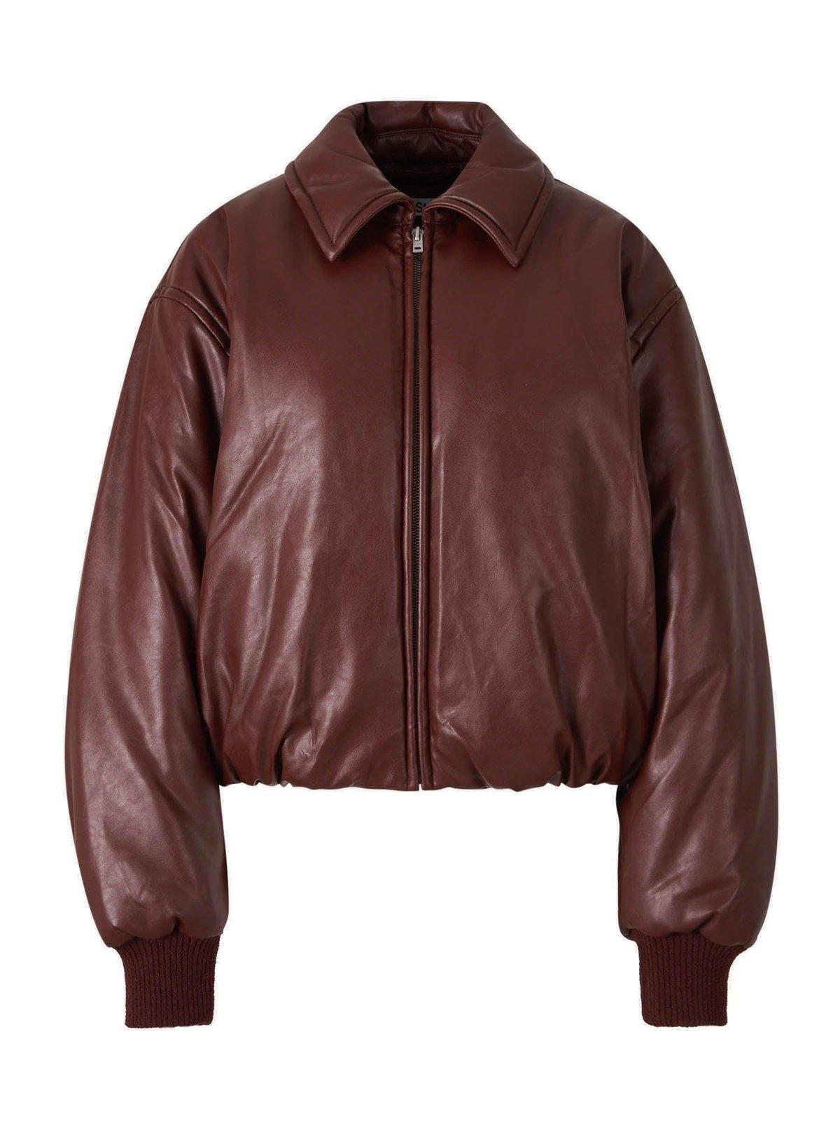 Coated Bomber Jacket