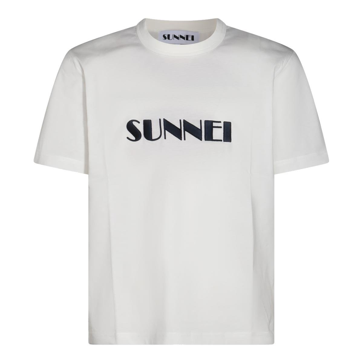 Logo Embroidered Crewneck T-shirt