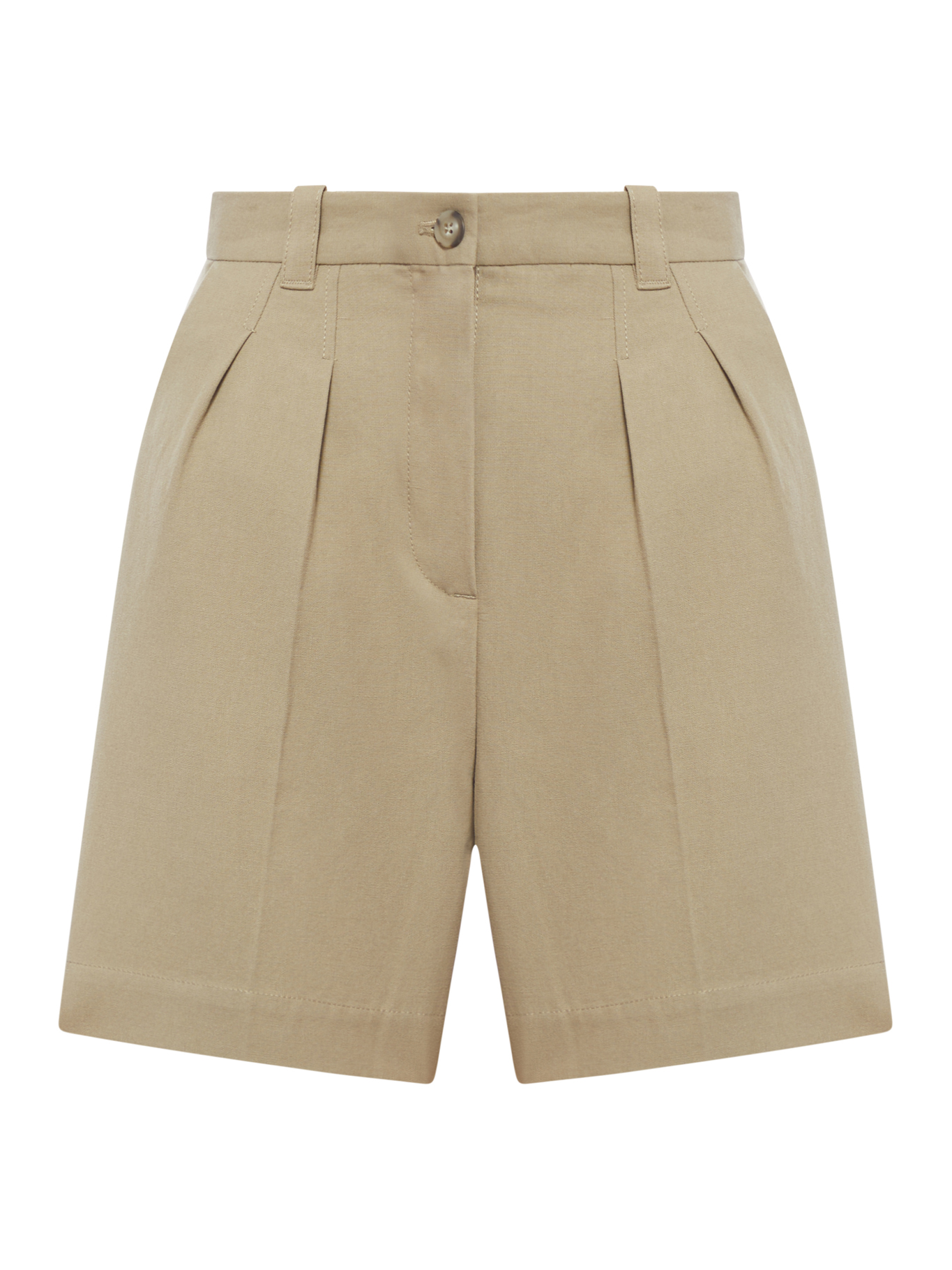 A. P.C. Cotton And Linen Shorts