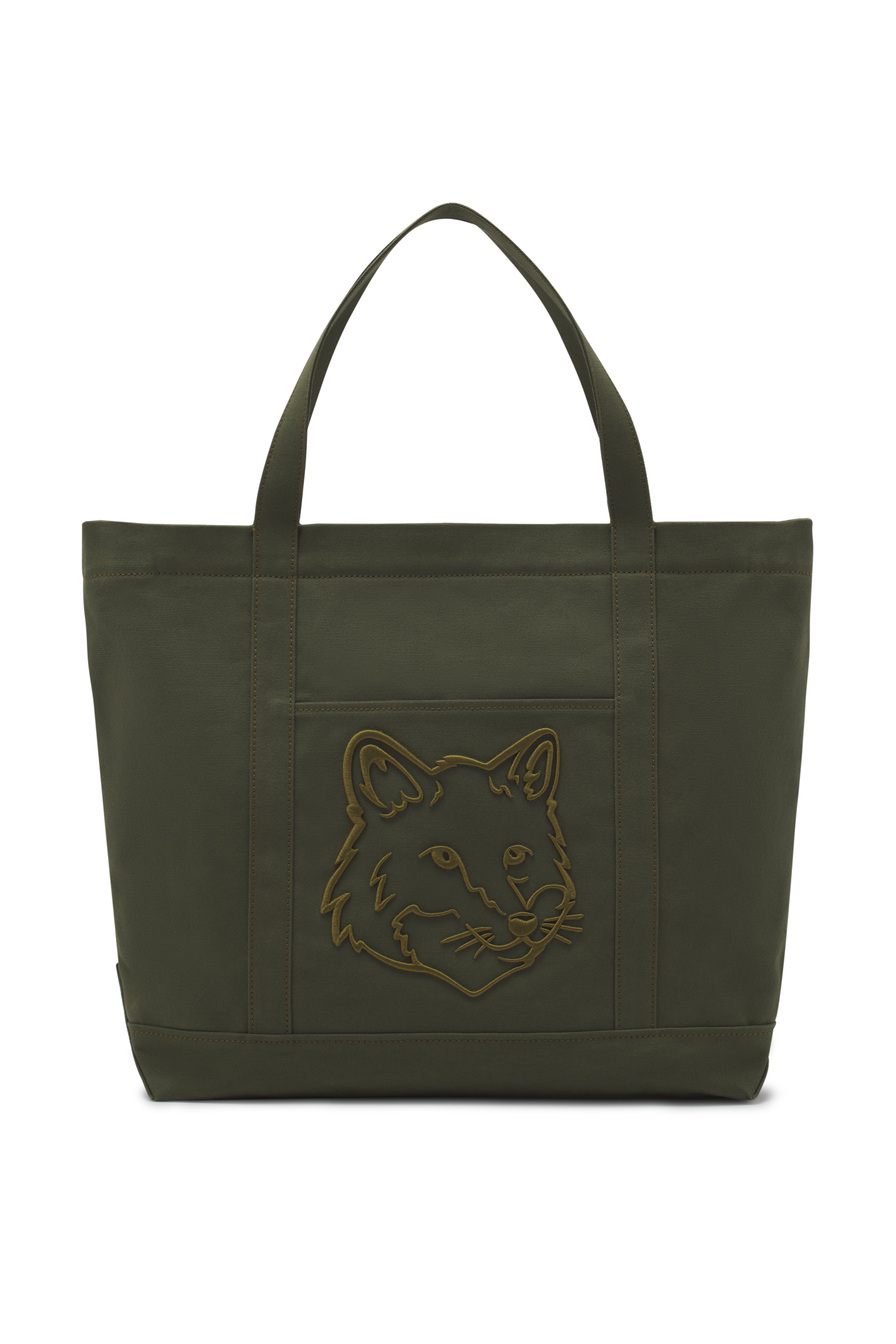 Maison Kitsuné Fox Head Large Tote