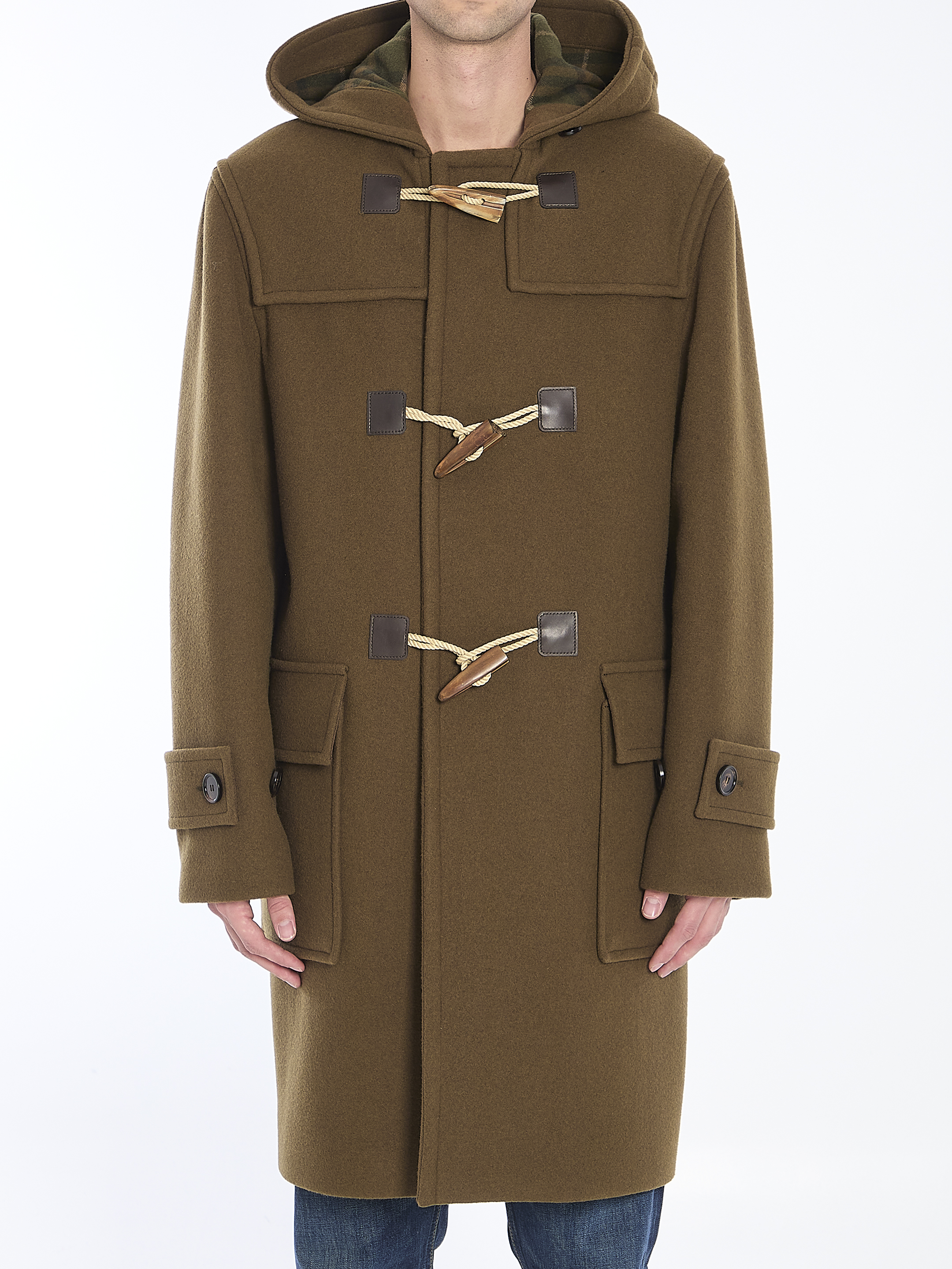 Wool And Cashmere Duffle Coat