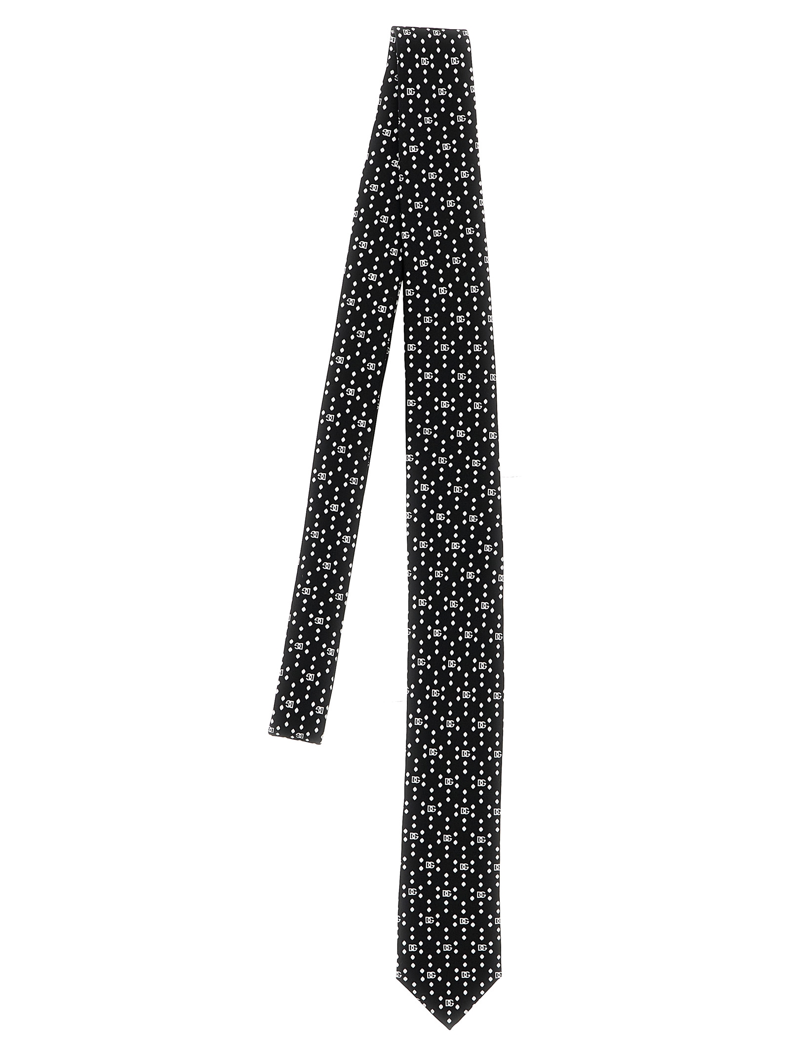 Logo Print Tie