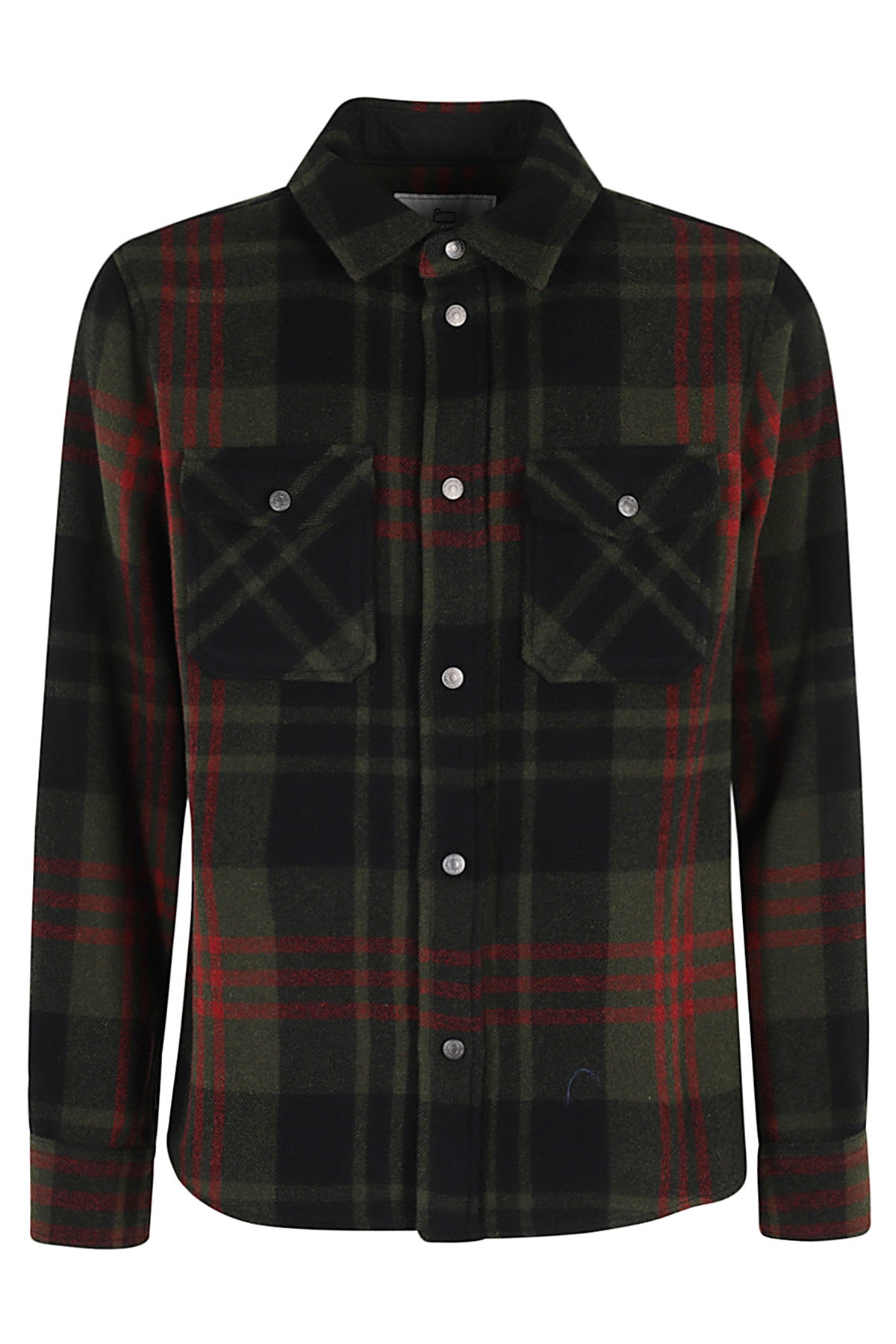 Check Pattern Wool Shirt