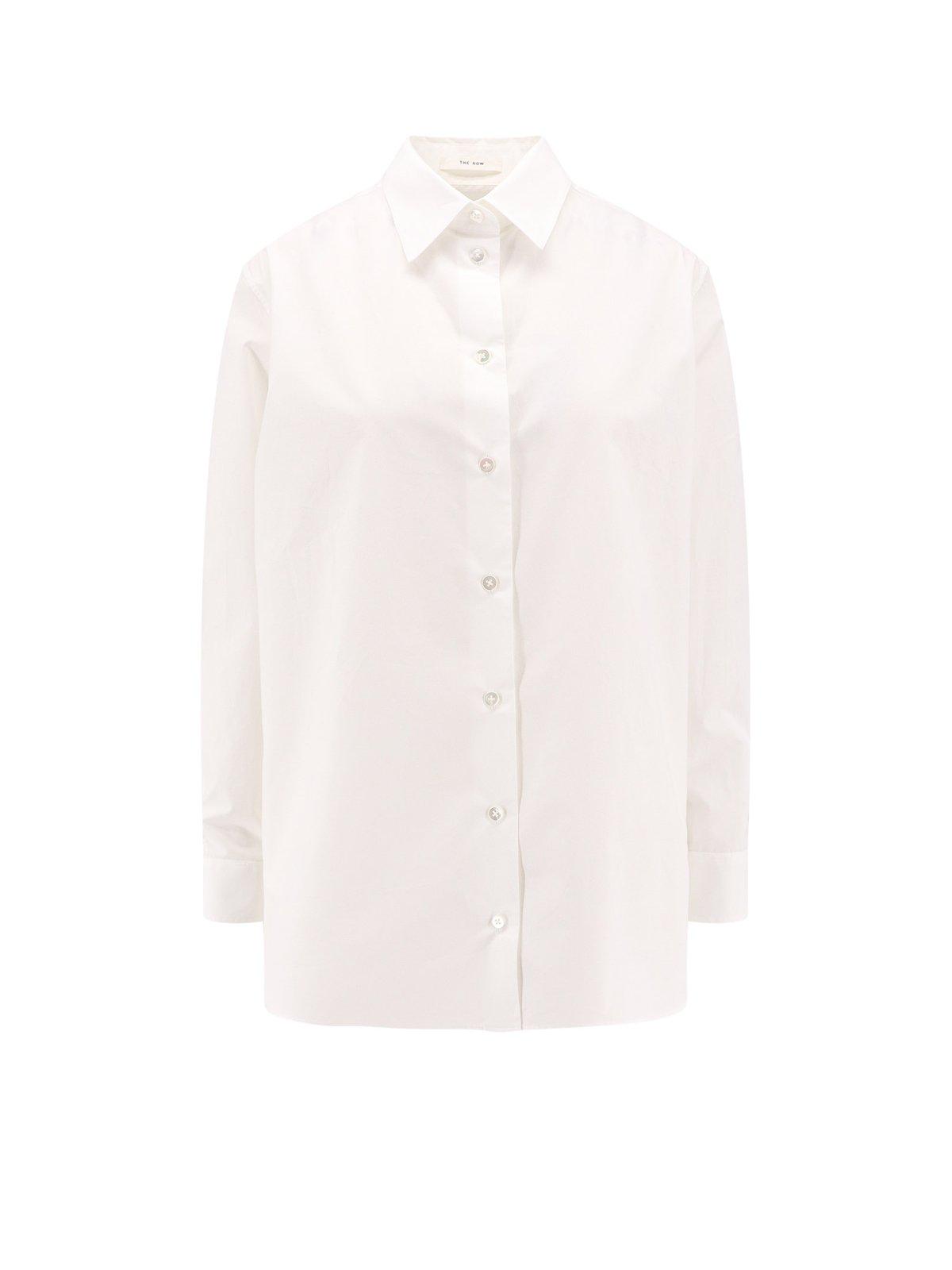 Buttoned Long-sleeved Shirt