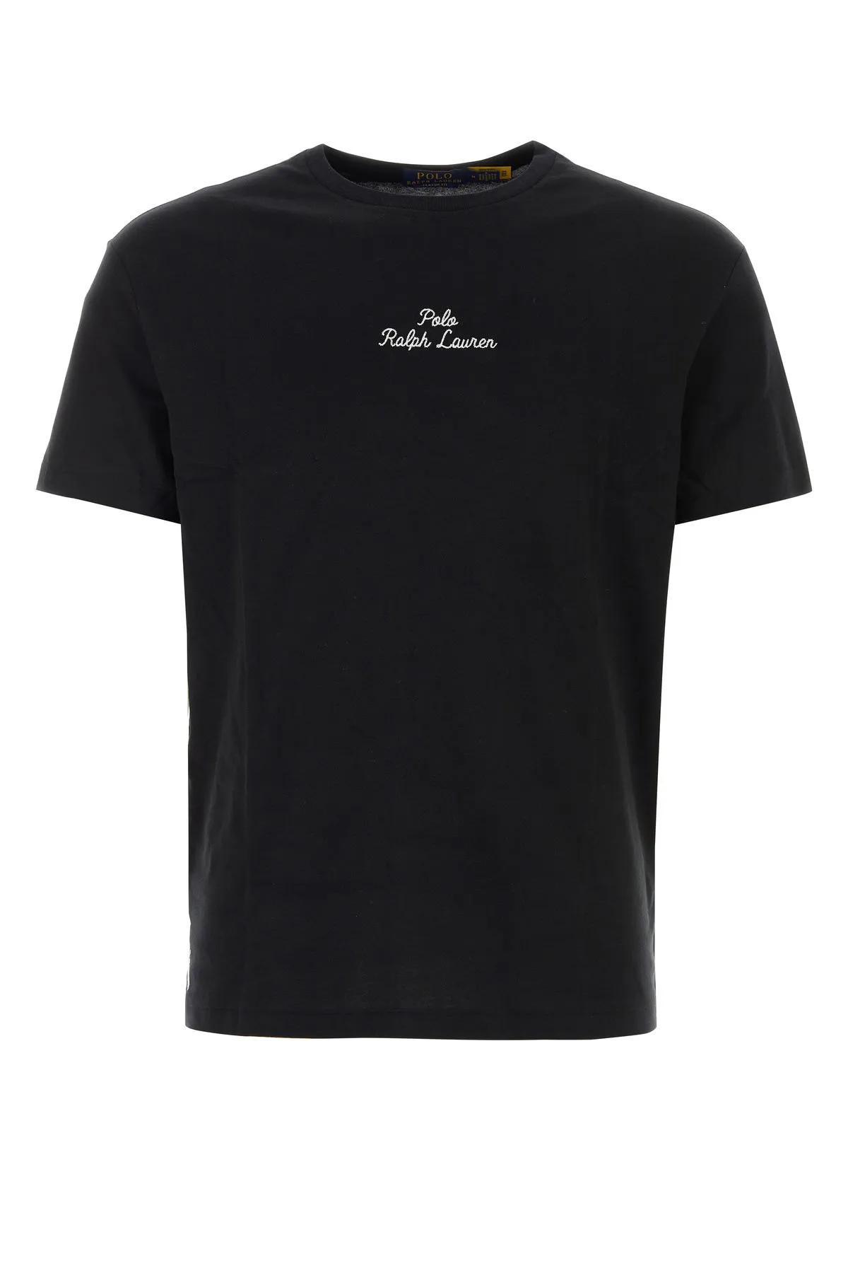 Black Cotton T-shirt