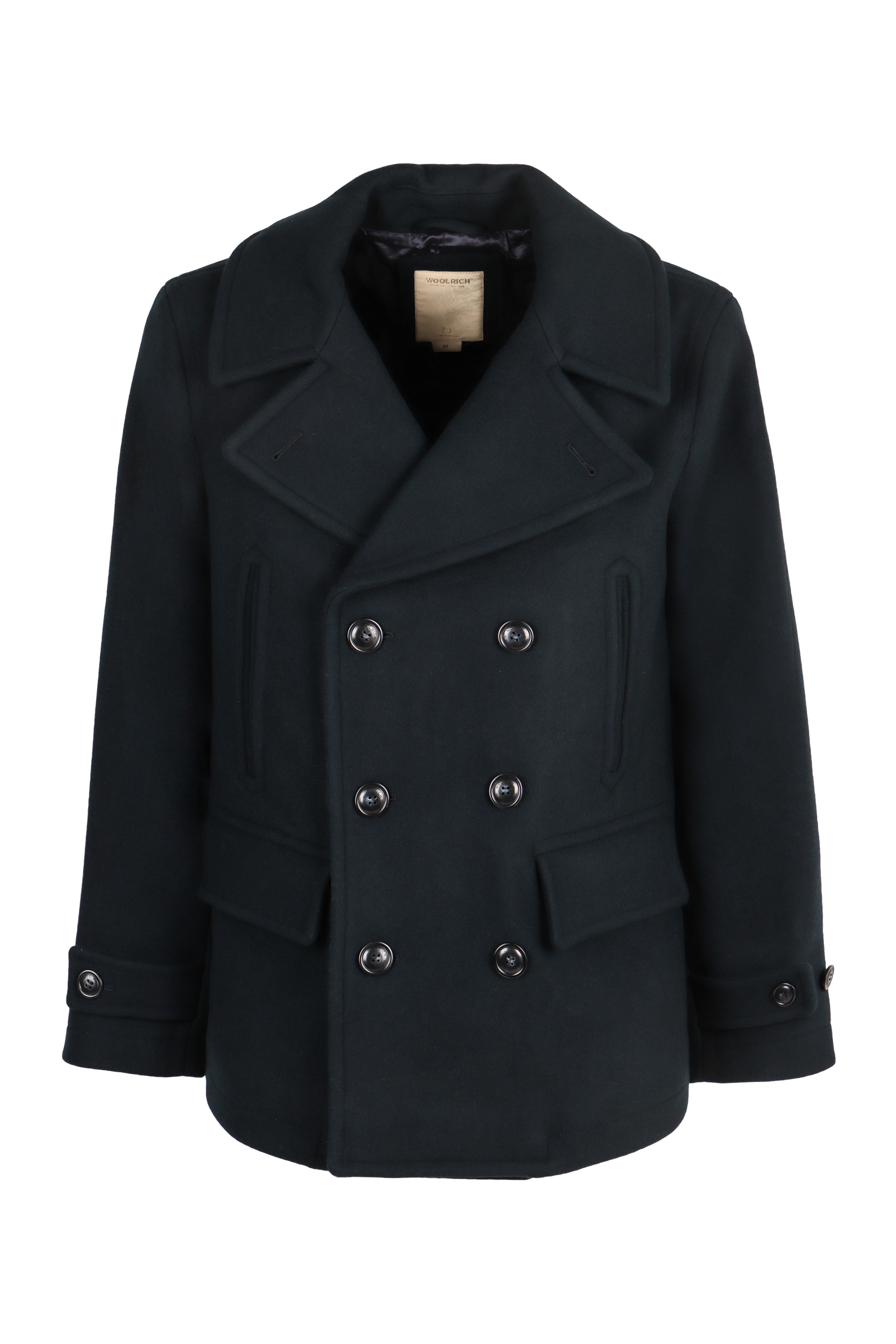 Wool Blend Peacoat