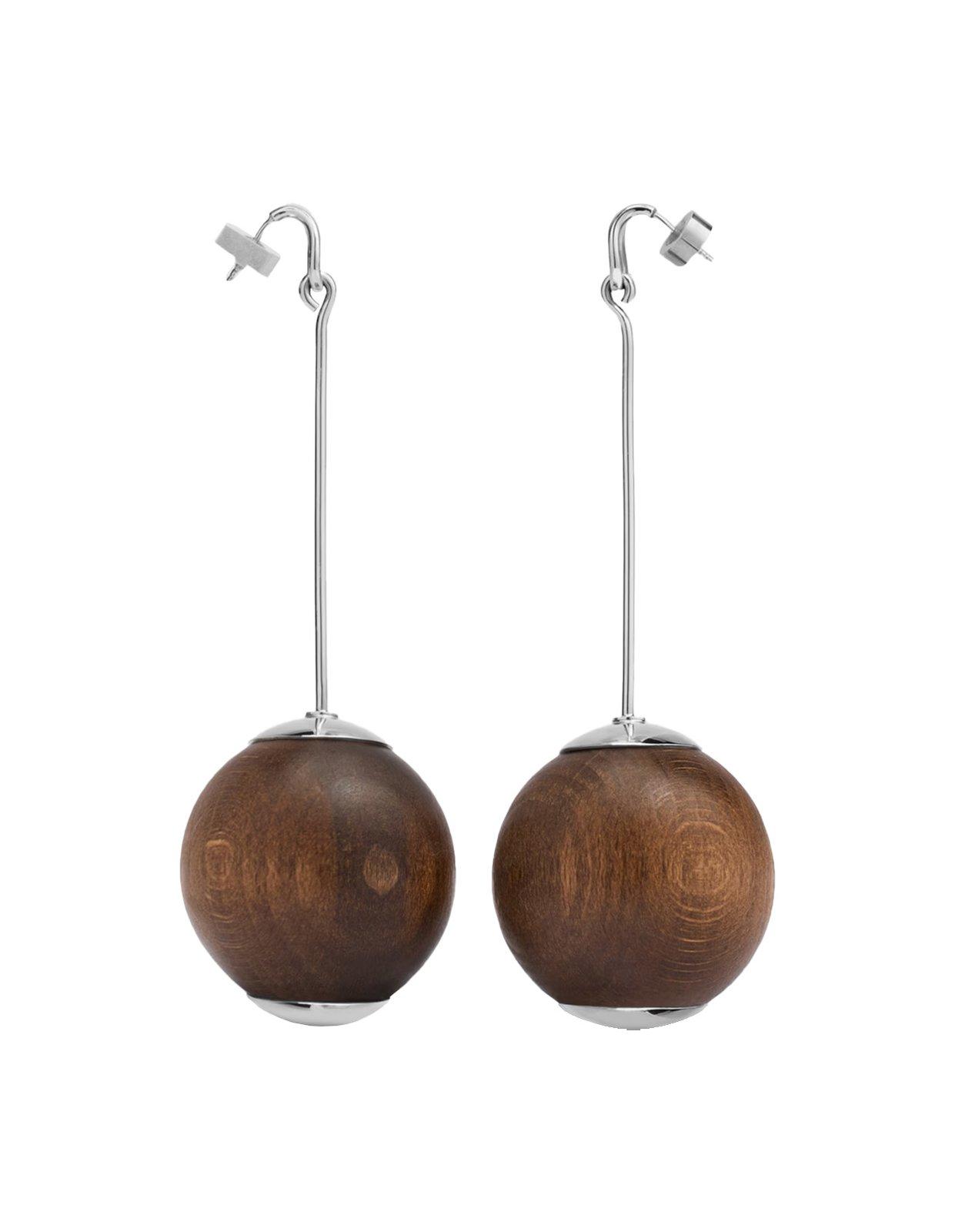 Dangling Ball Earrings