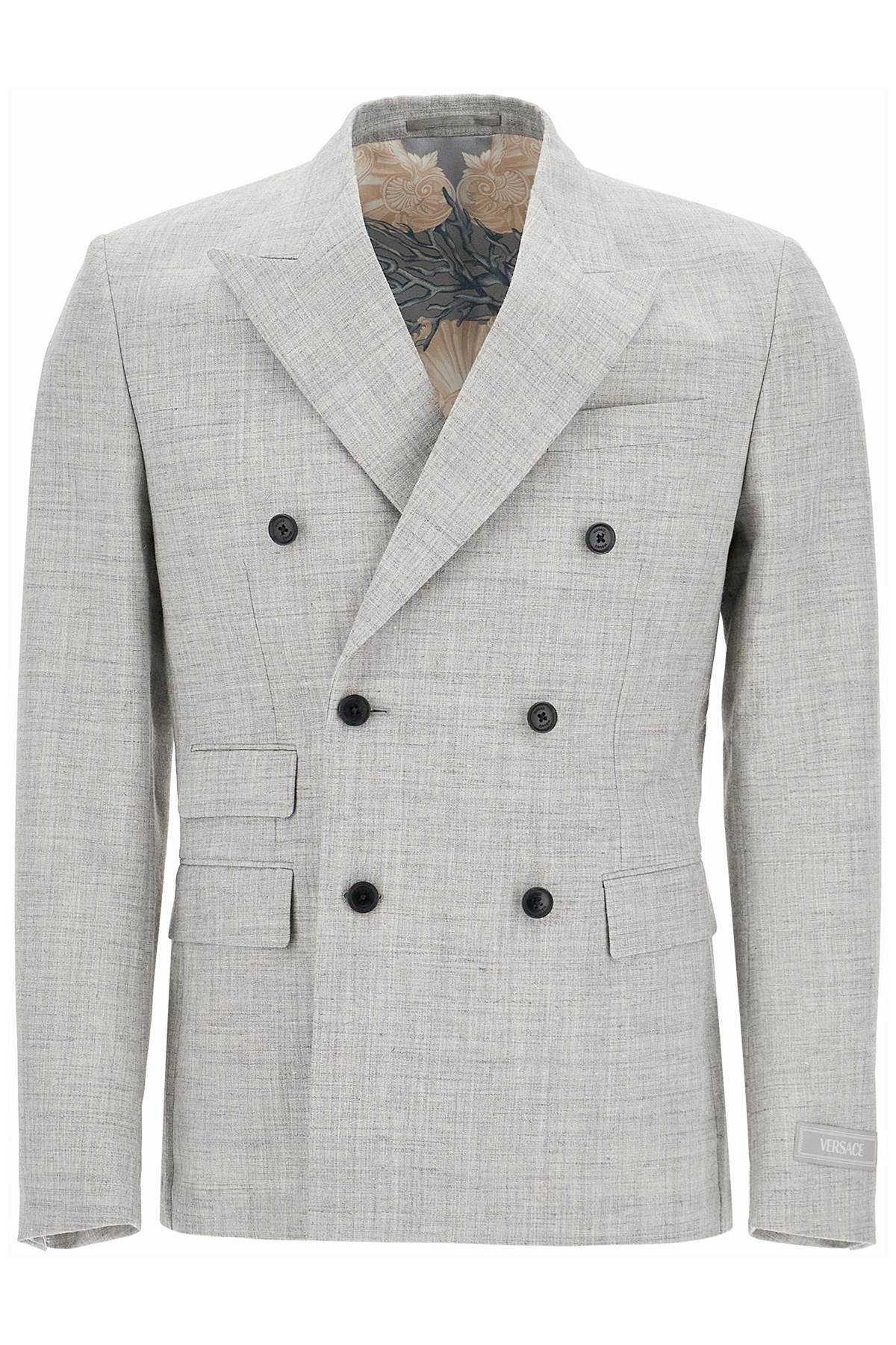 Double-breasted Wool Blend Blazer