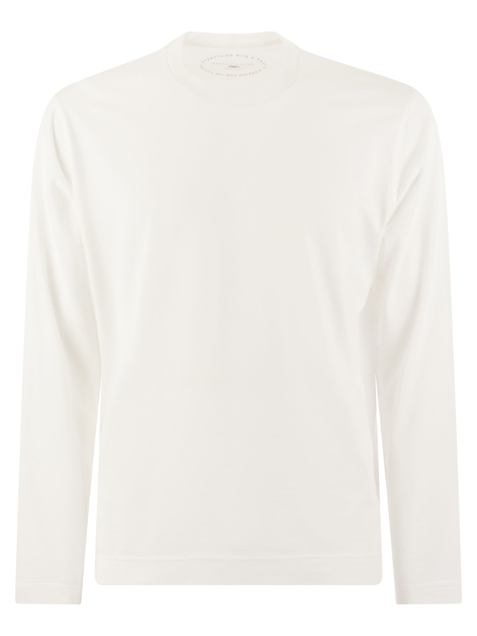 Long-sleeved Cotton T-shirt