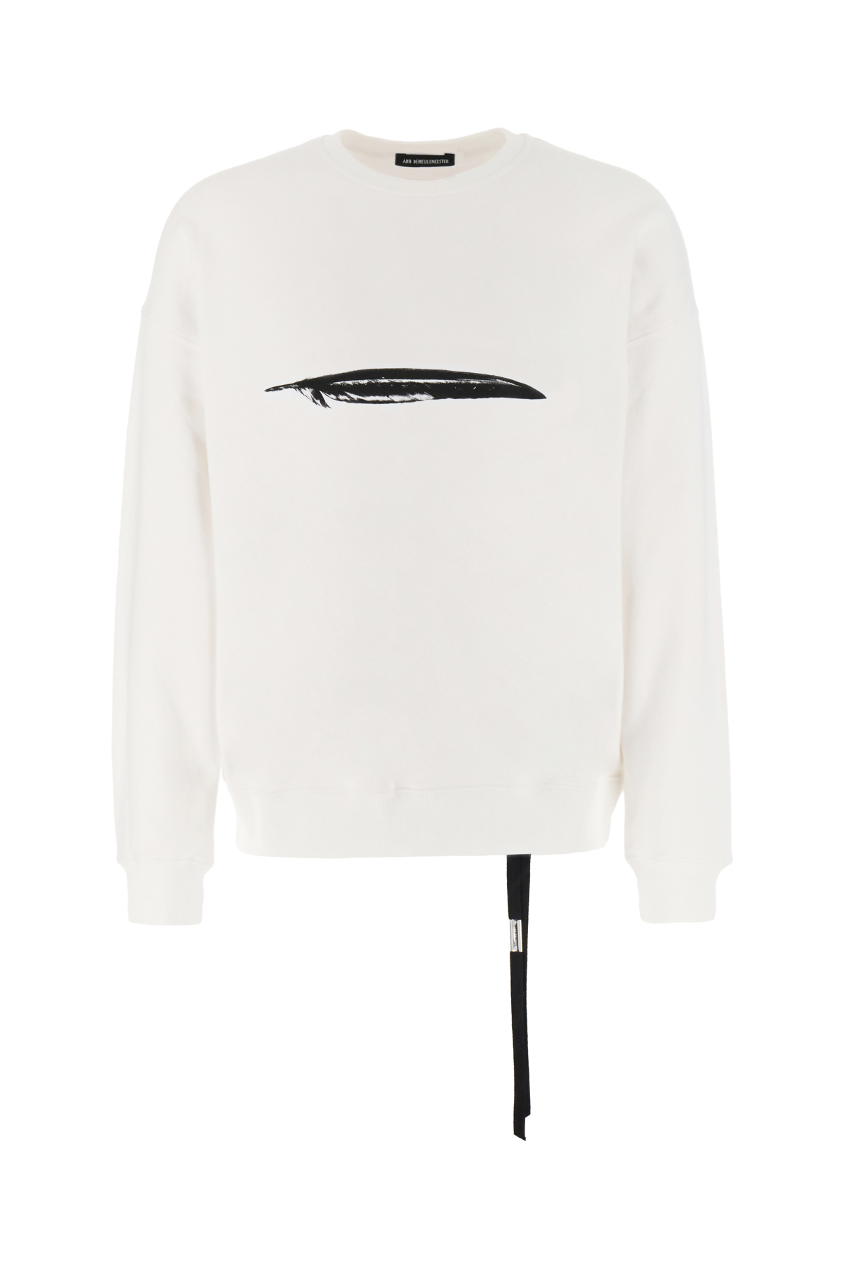 White Cotton Sweatshirt