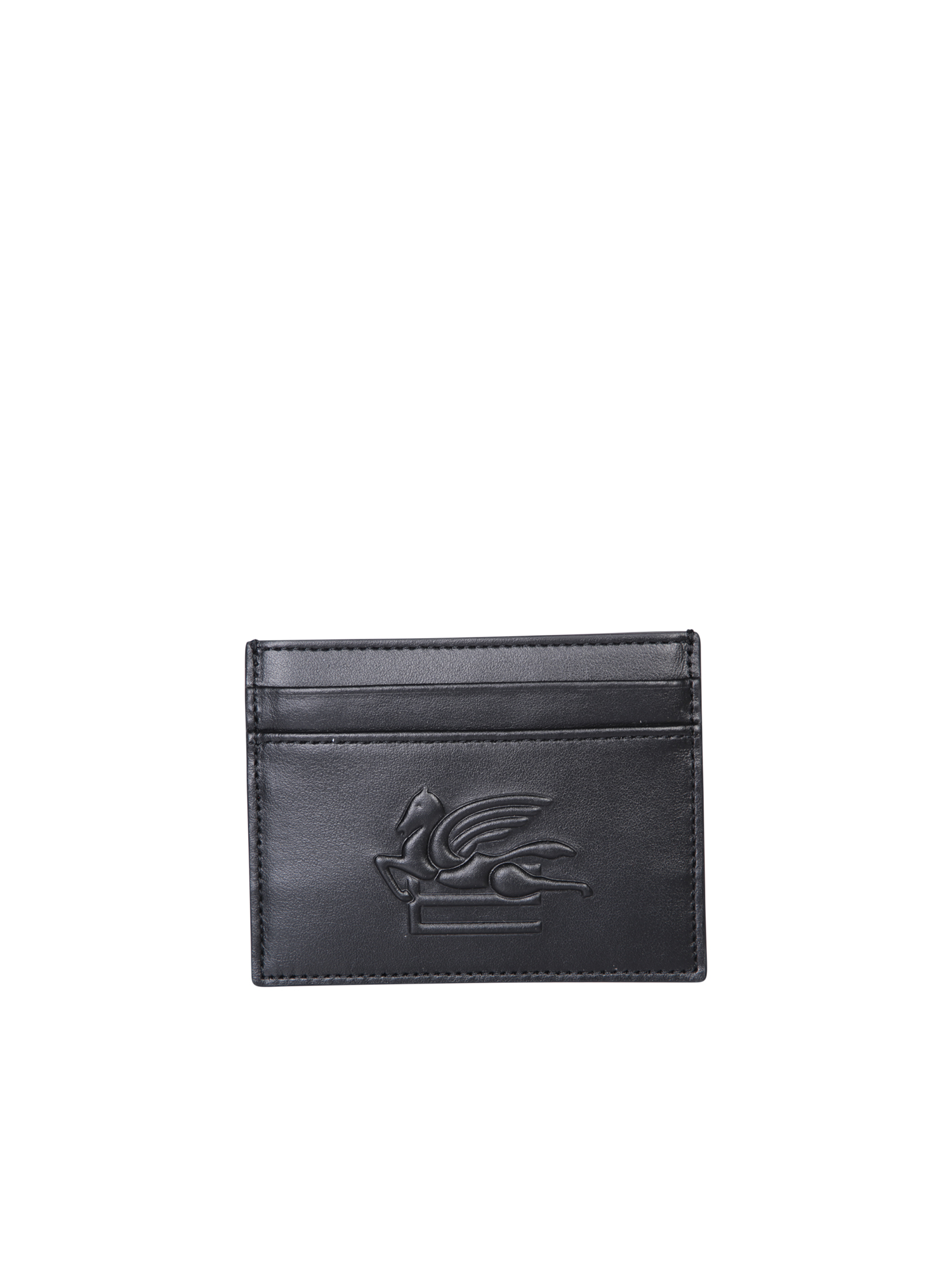 Macro Logo Black Cardholder