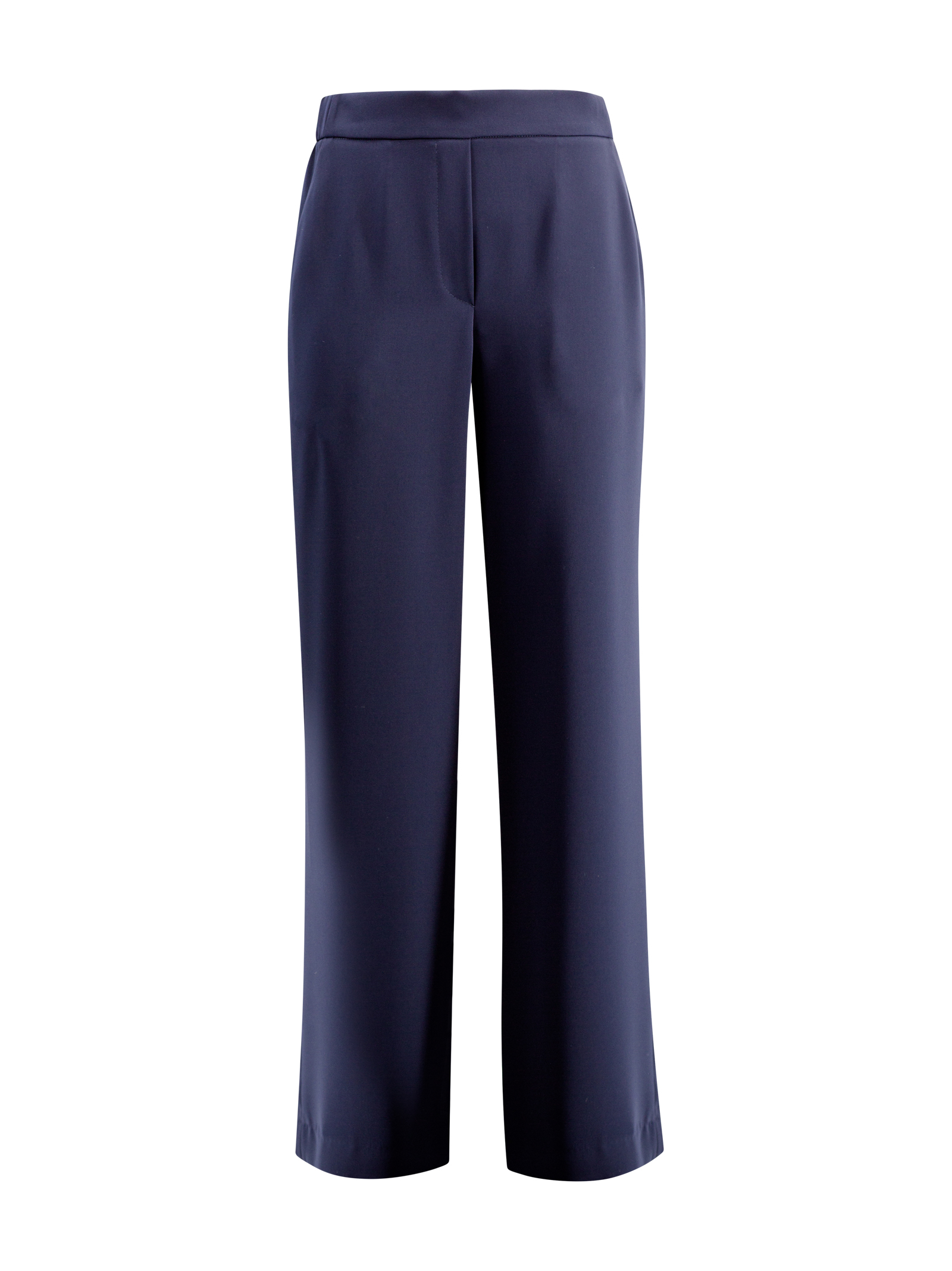 Parosh Crepe-texture Flared Trousers