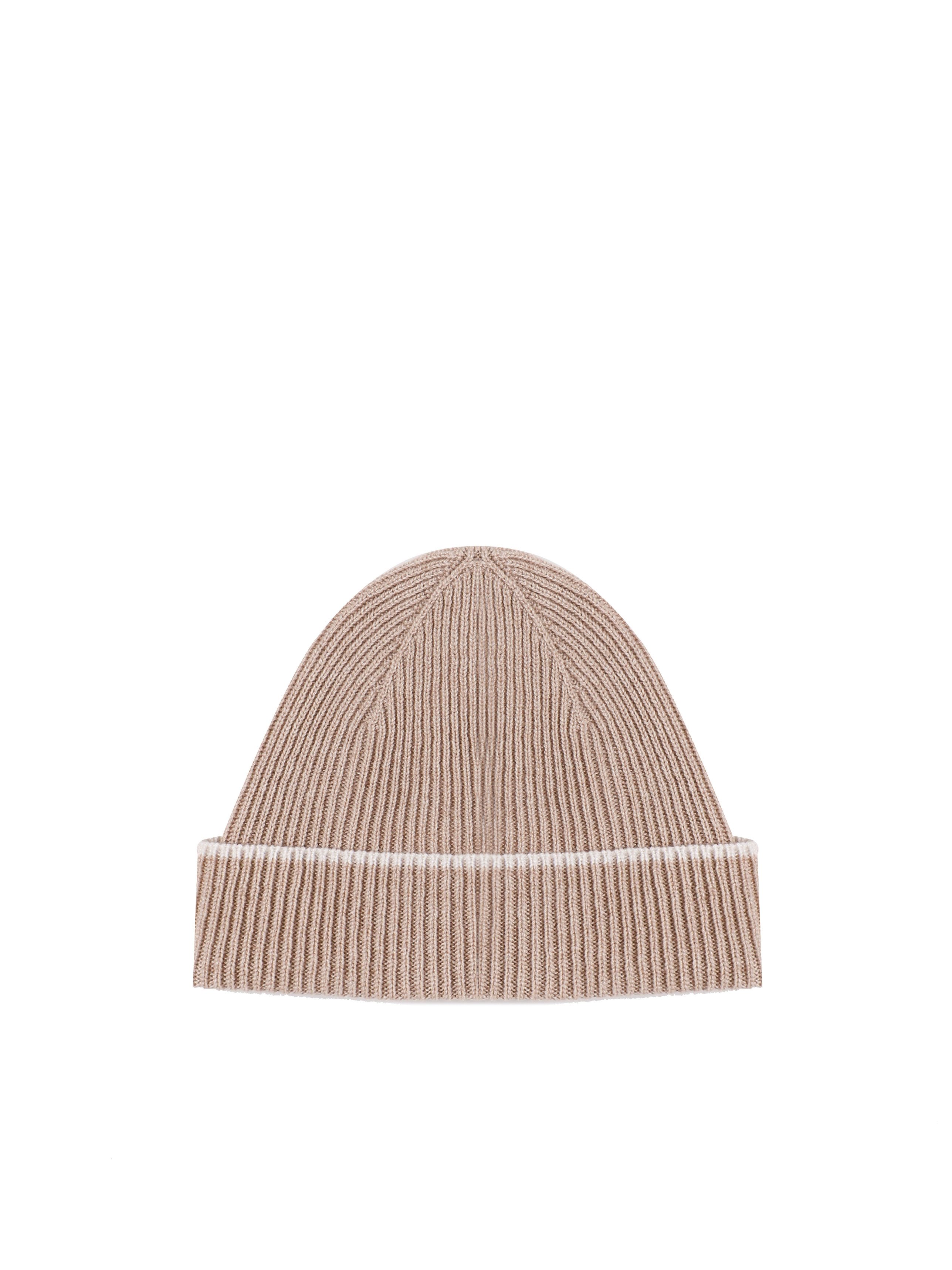 Beanie With Ribbed Cuff