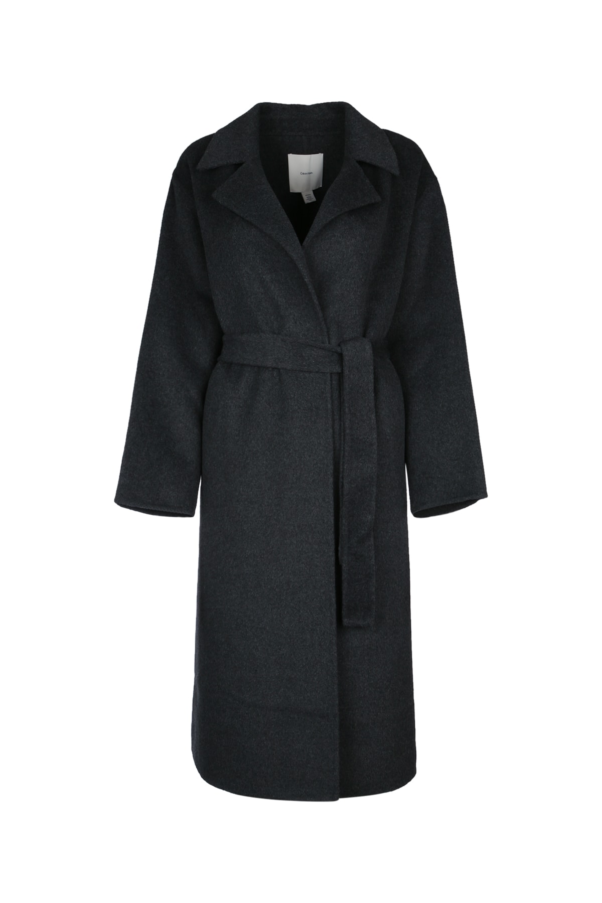 Ls Df Wool Long Wrap Coat