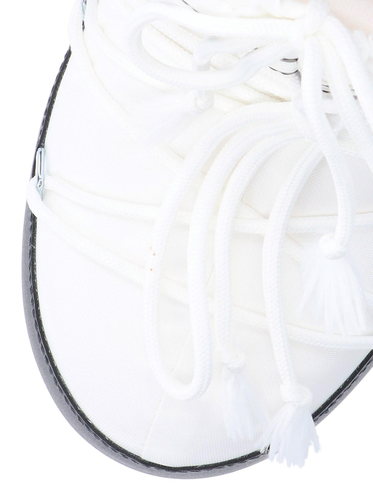 Moon Boot Classic Low 2 Shell And Faux Leather Snow Boots In Bianco