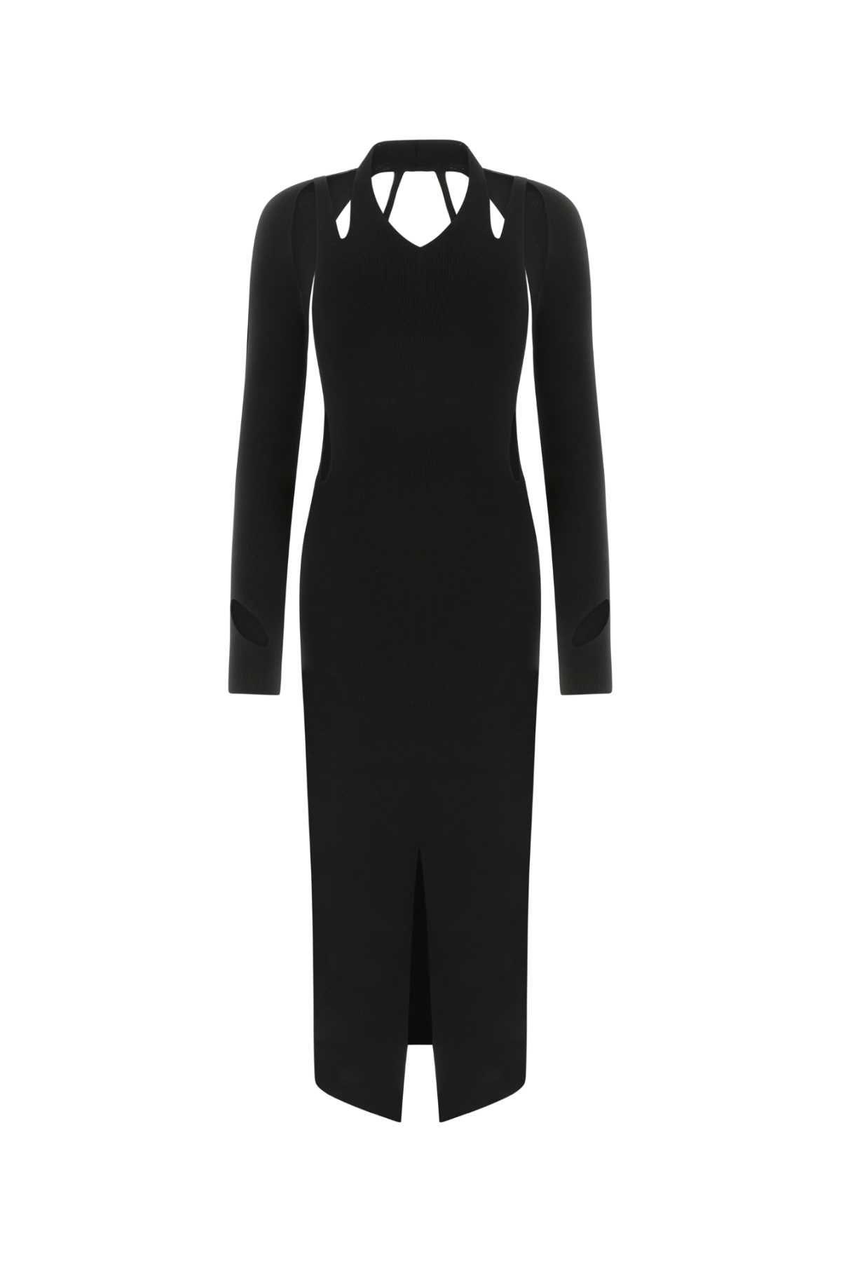 Black Wool Dress