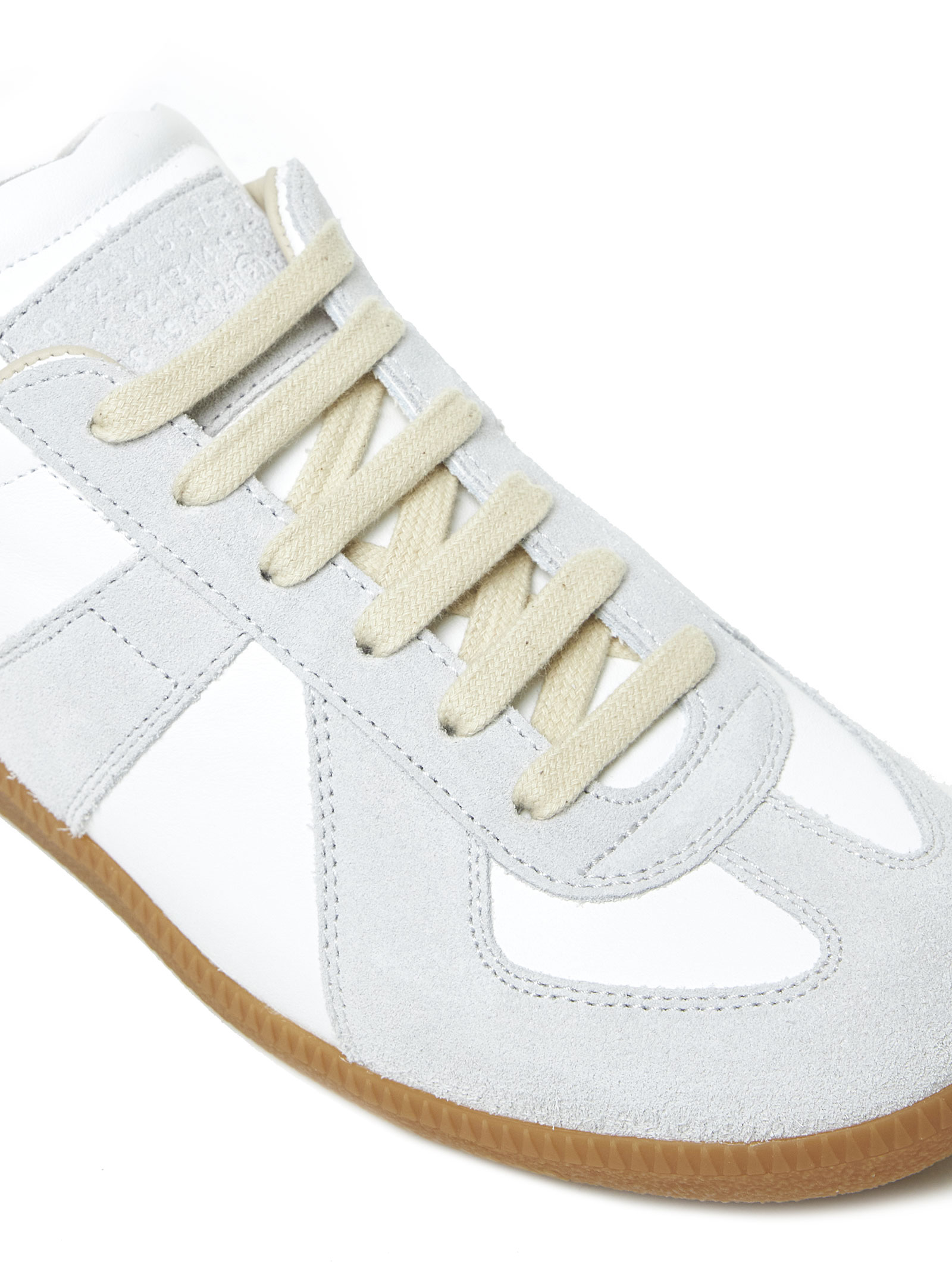 Shop Maison Margiela Sneakers In Dirty White