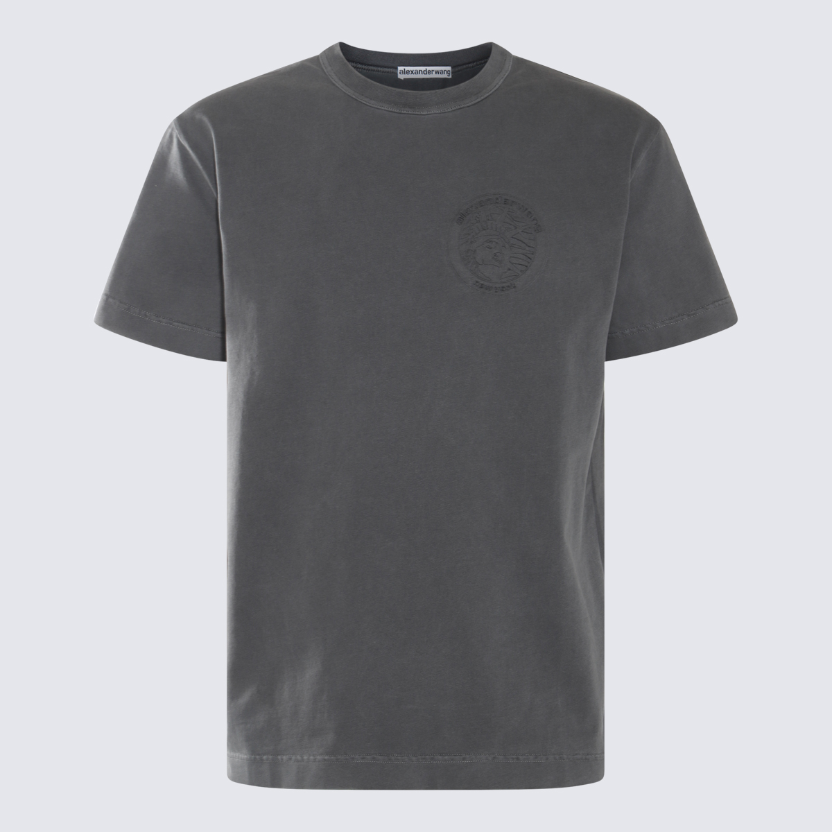 Grey Cotton T-shirt