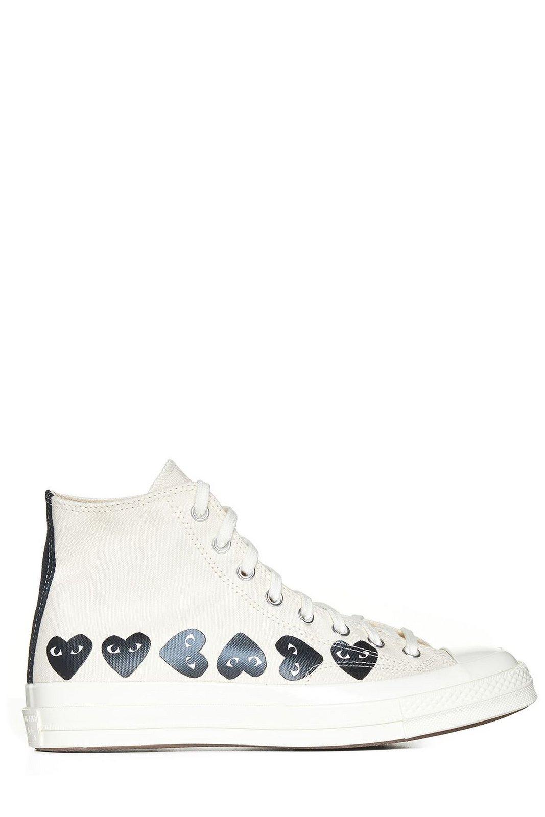 Comme des Garçons Play X Converse Chuck Taylor High-top Sneakers