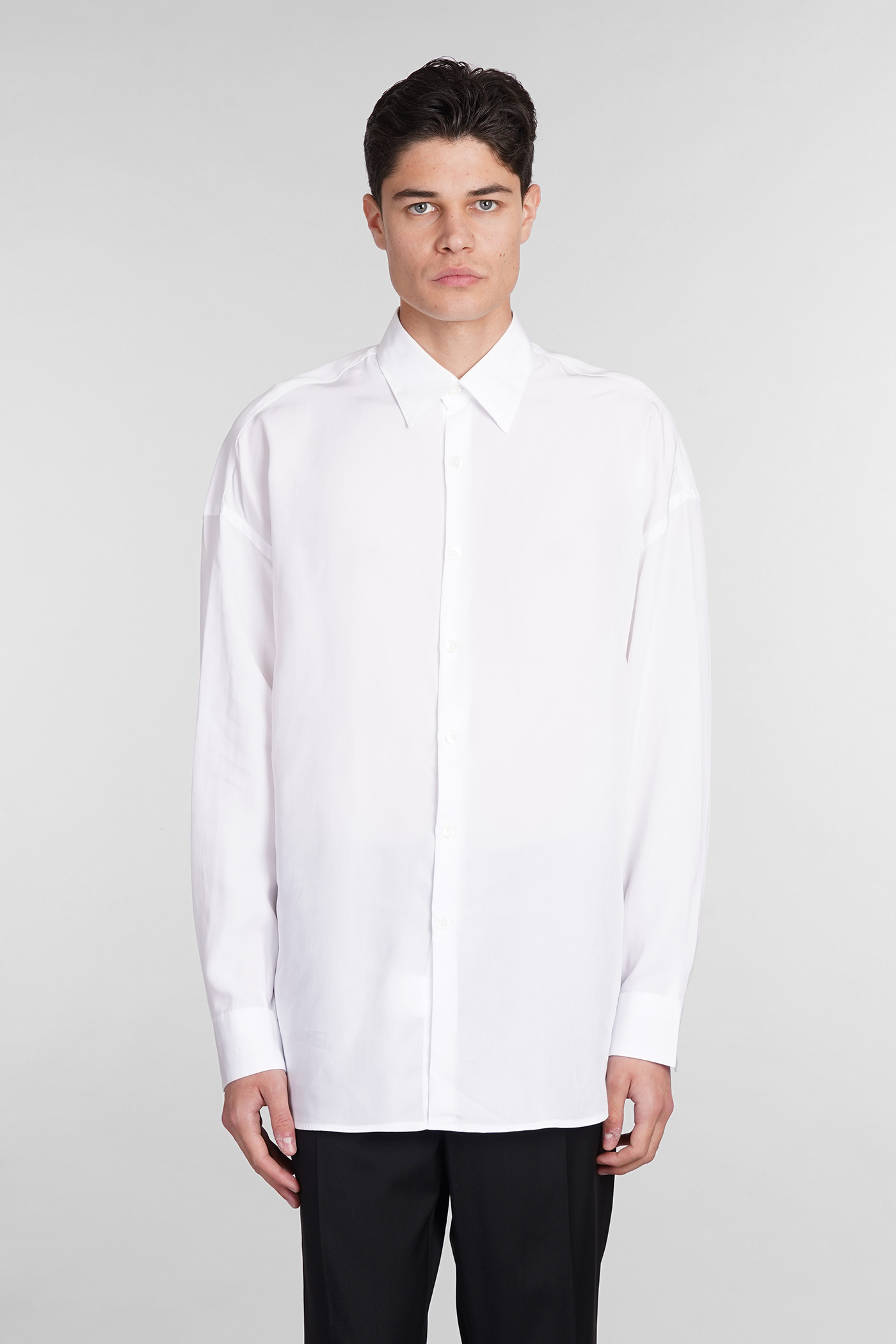 Valentino Shirt In White Cly