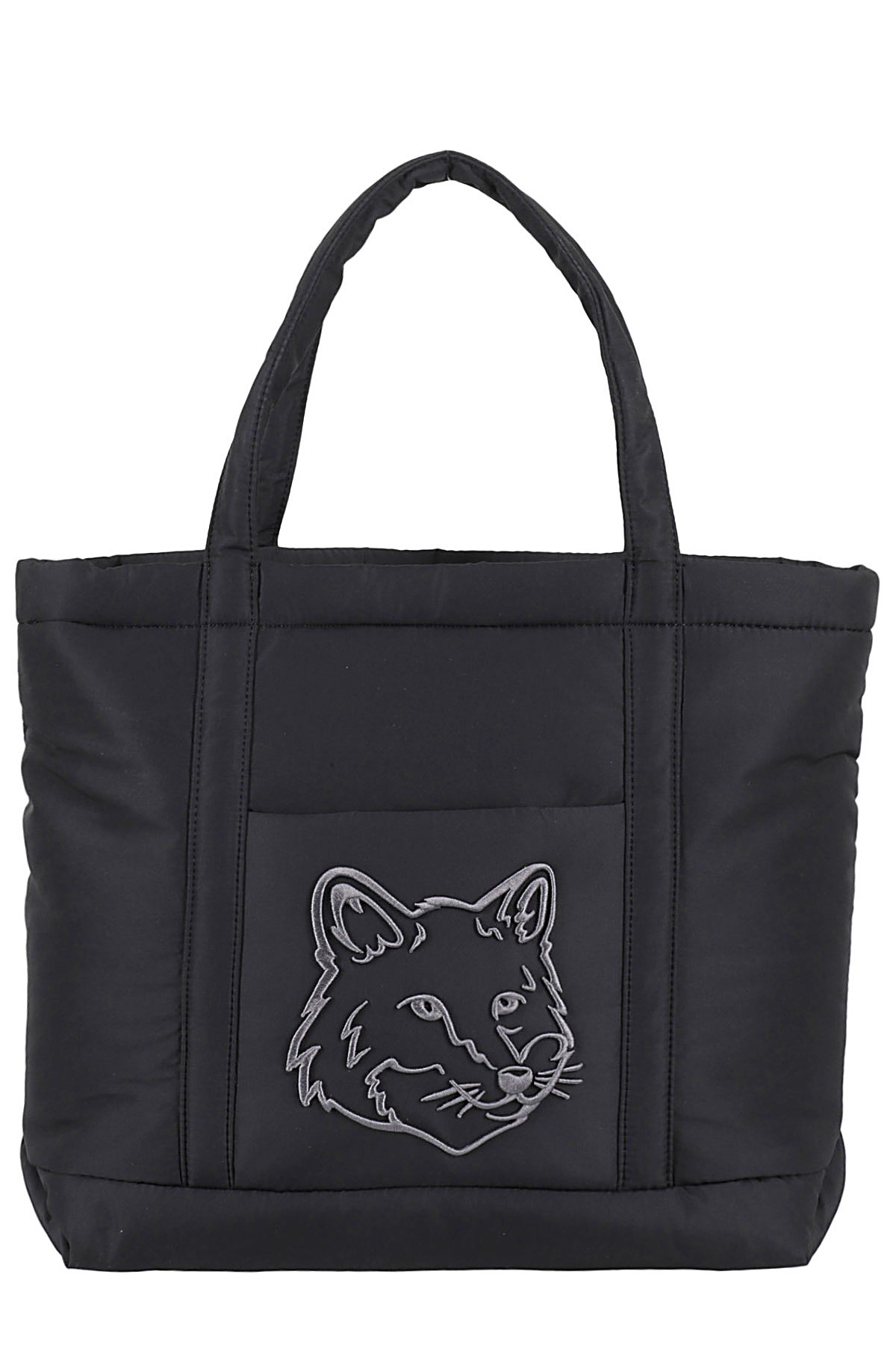 Maison Kitsuné Fox Head Puffer Medium Tote