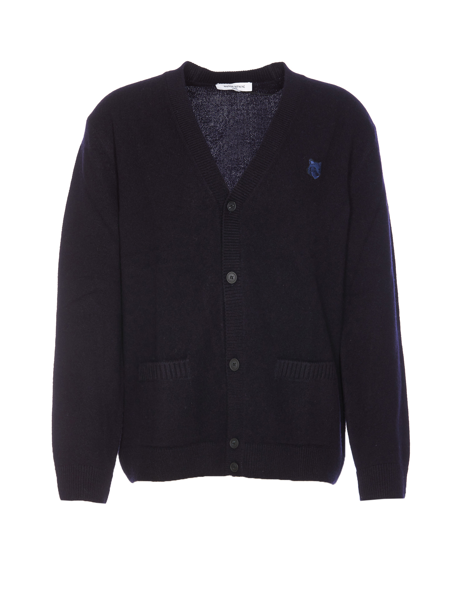 Maison Kitsuné Bold Fox Head Patch Cardigan